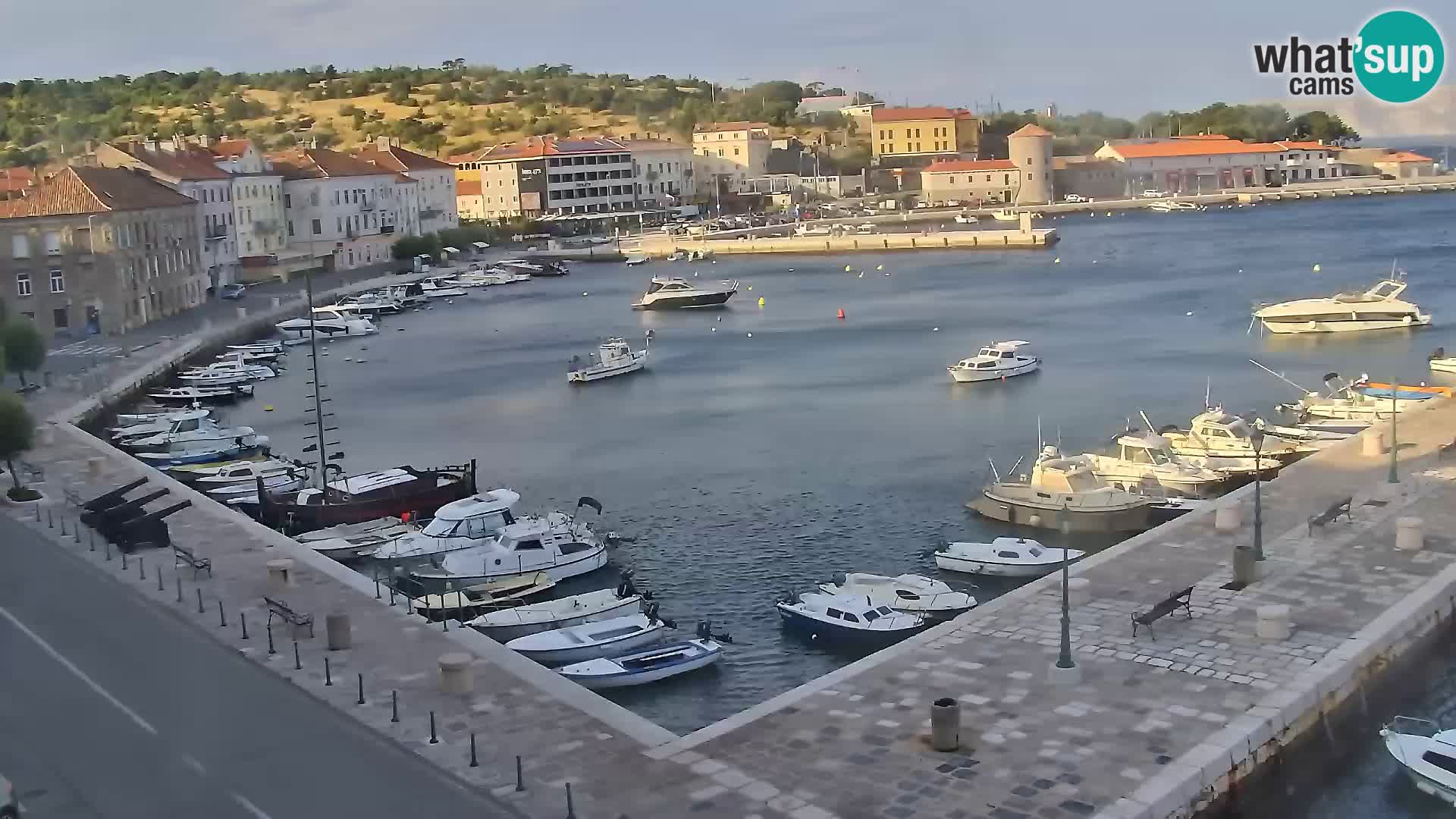Senj Spletna kamera – pogled na obalo Senja