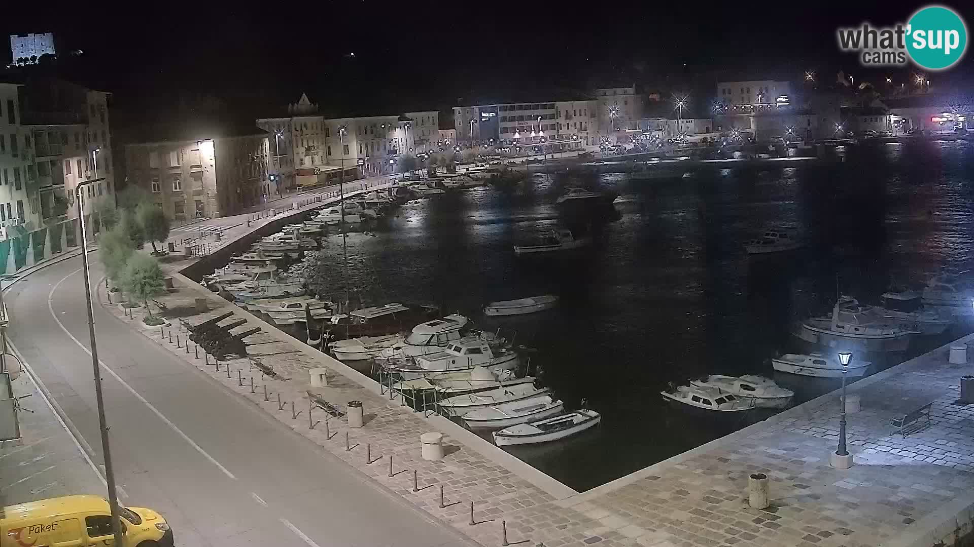 Webcam Segna – Panorama dell’lungomare di Senj