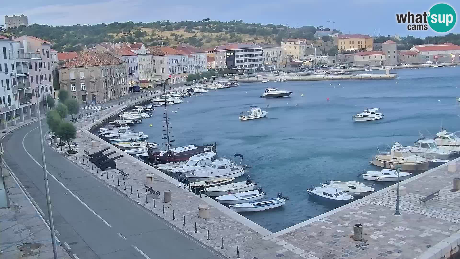 Webcam Segna – Panorama dell’lungomare di Senj