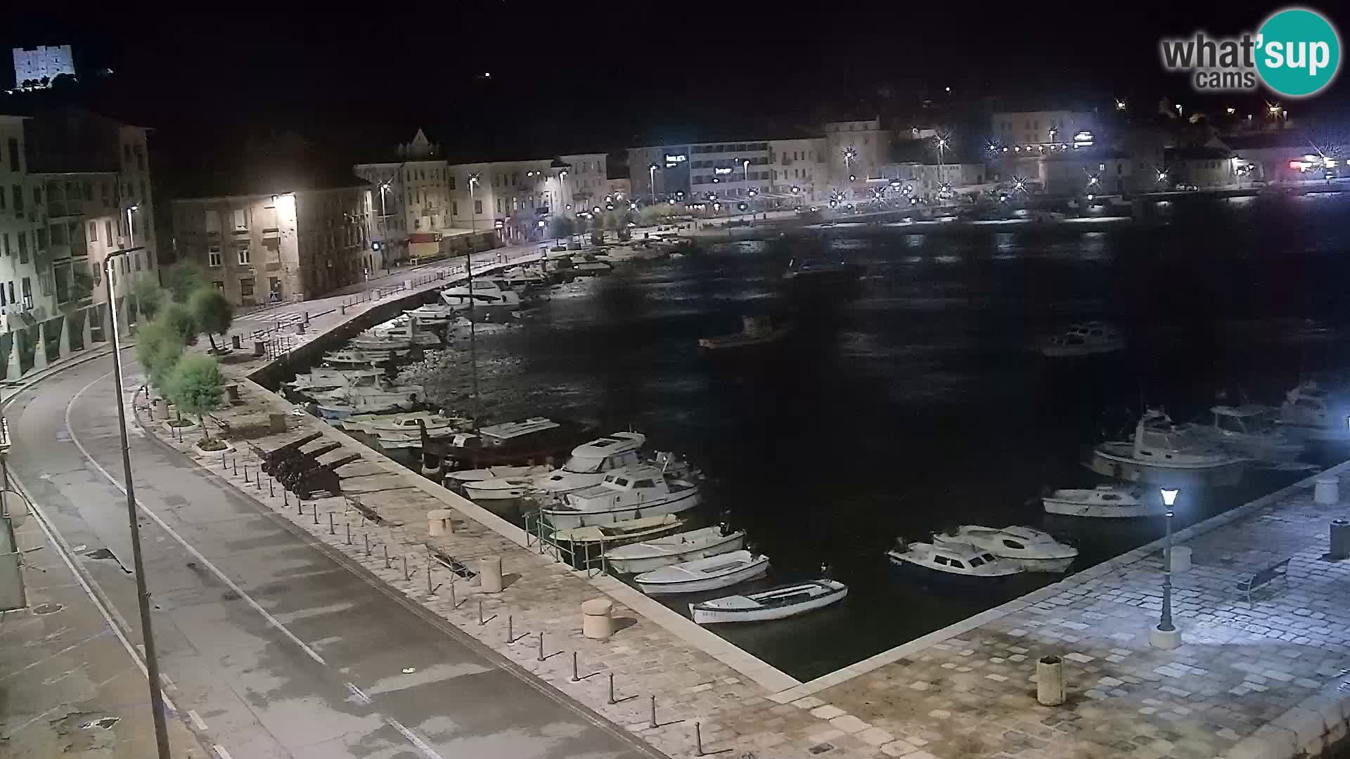 Senj Spletna kamera – pogled na obalo Senja