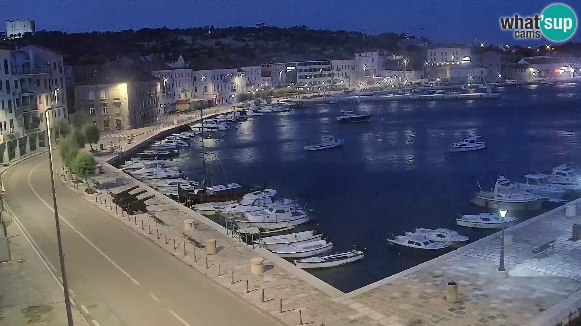 Senj Webcam – Panoramic view of Senj riva