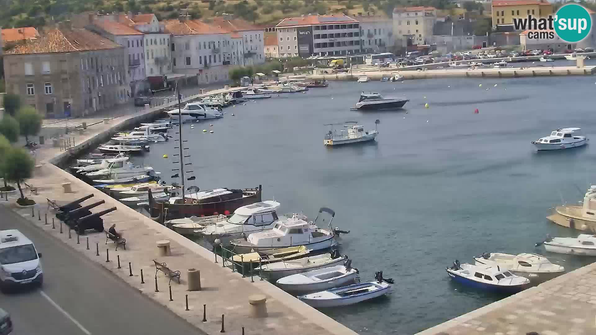 Senj Webcam – Panoramic view of Senj riva