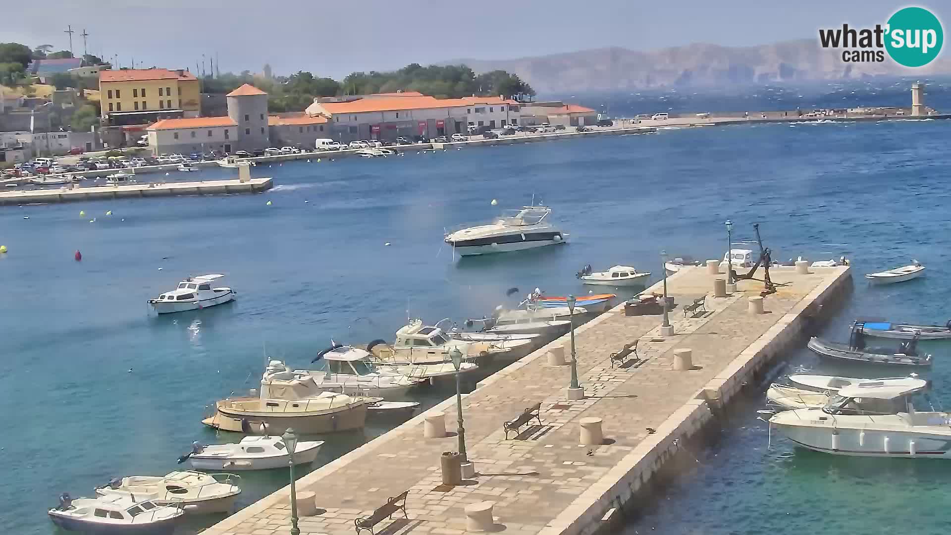 Senj Webcam – Panoramic view of Senj riva