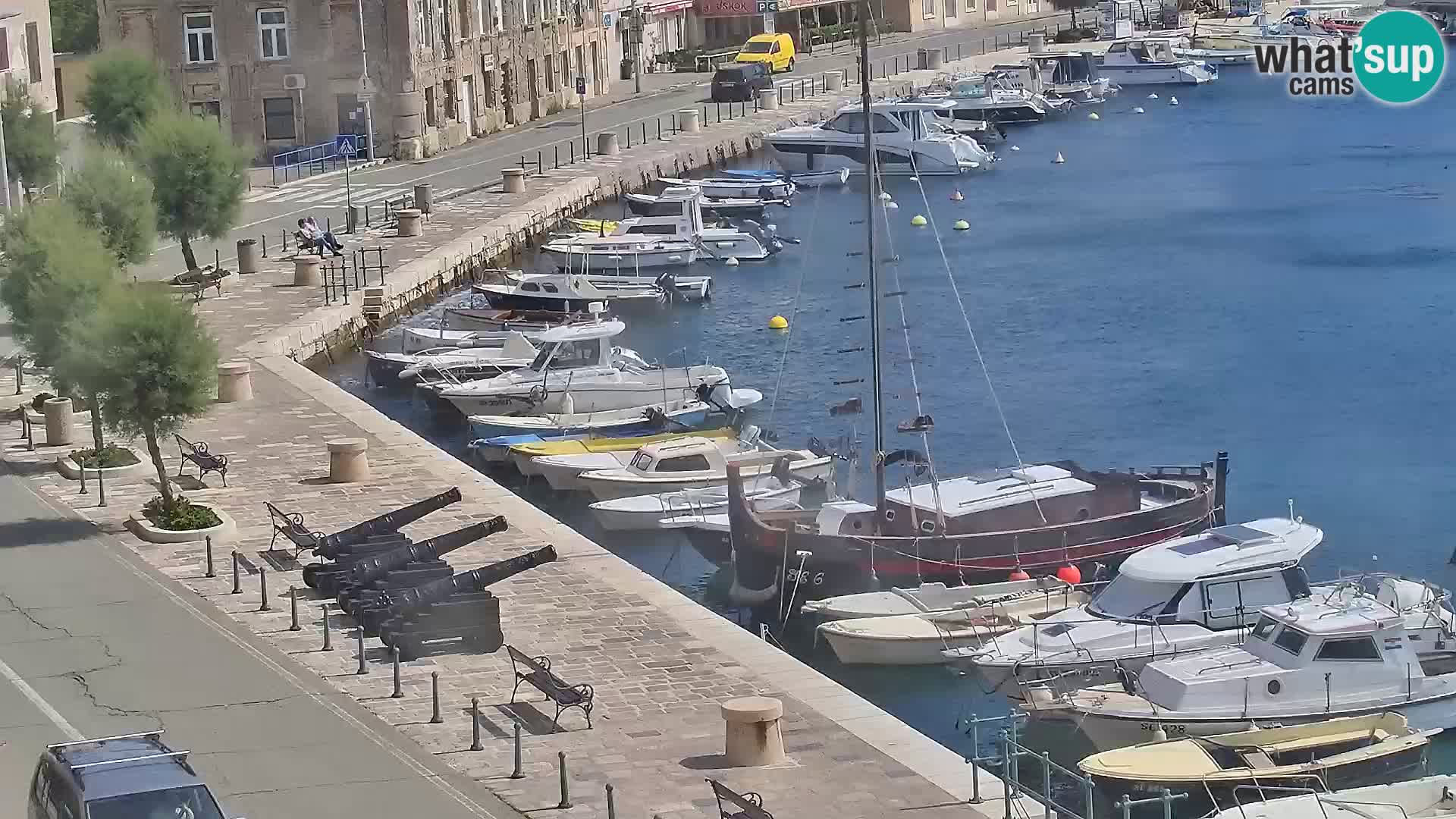 Senj Webcam – Panoramic view of Senj riva