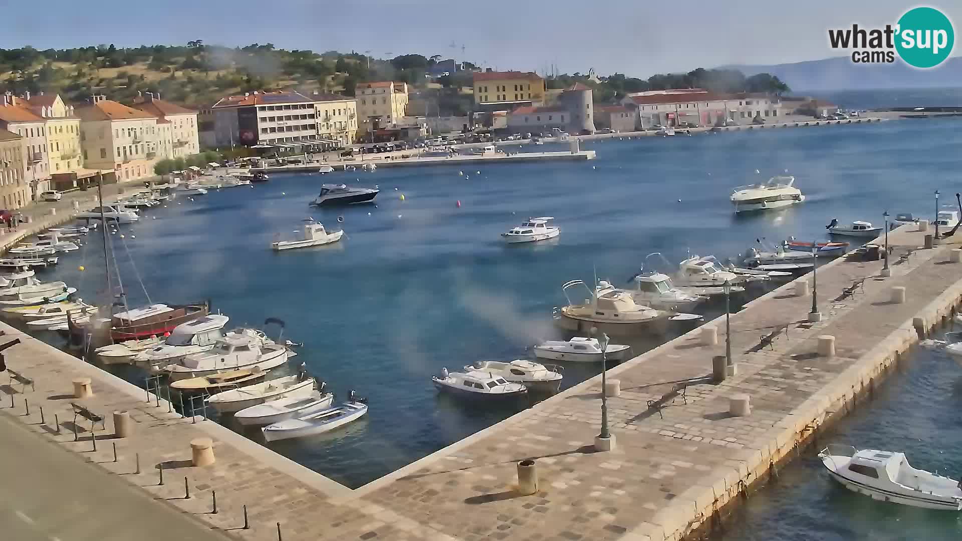 Senj Webcam – Panoramic view of Senj riva