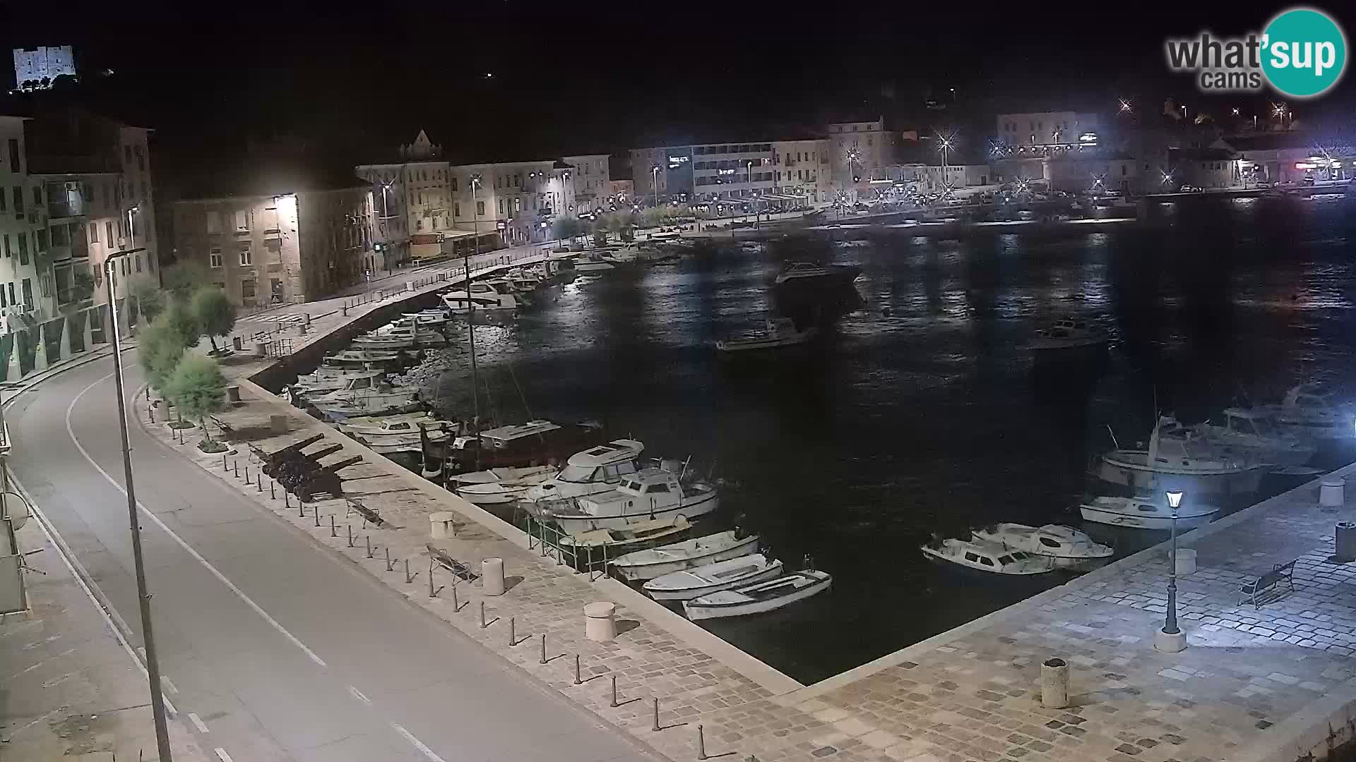 Senj Webcam – Panoramic view of Senj riva