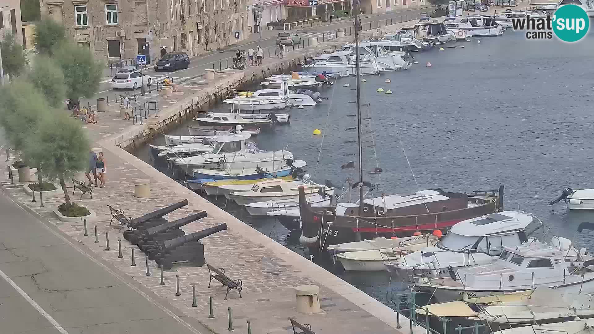 Webcam Segna – Panorama dell’lungomare di Senj