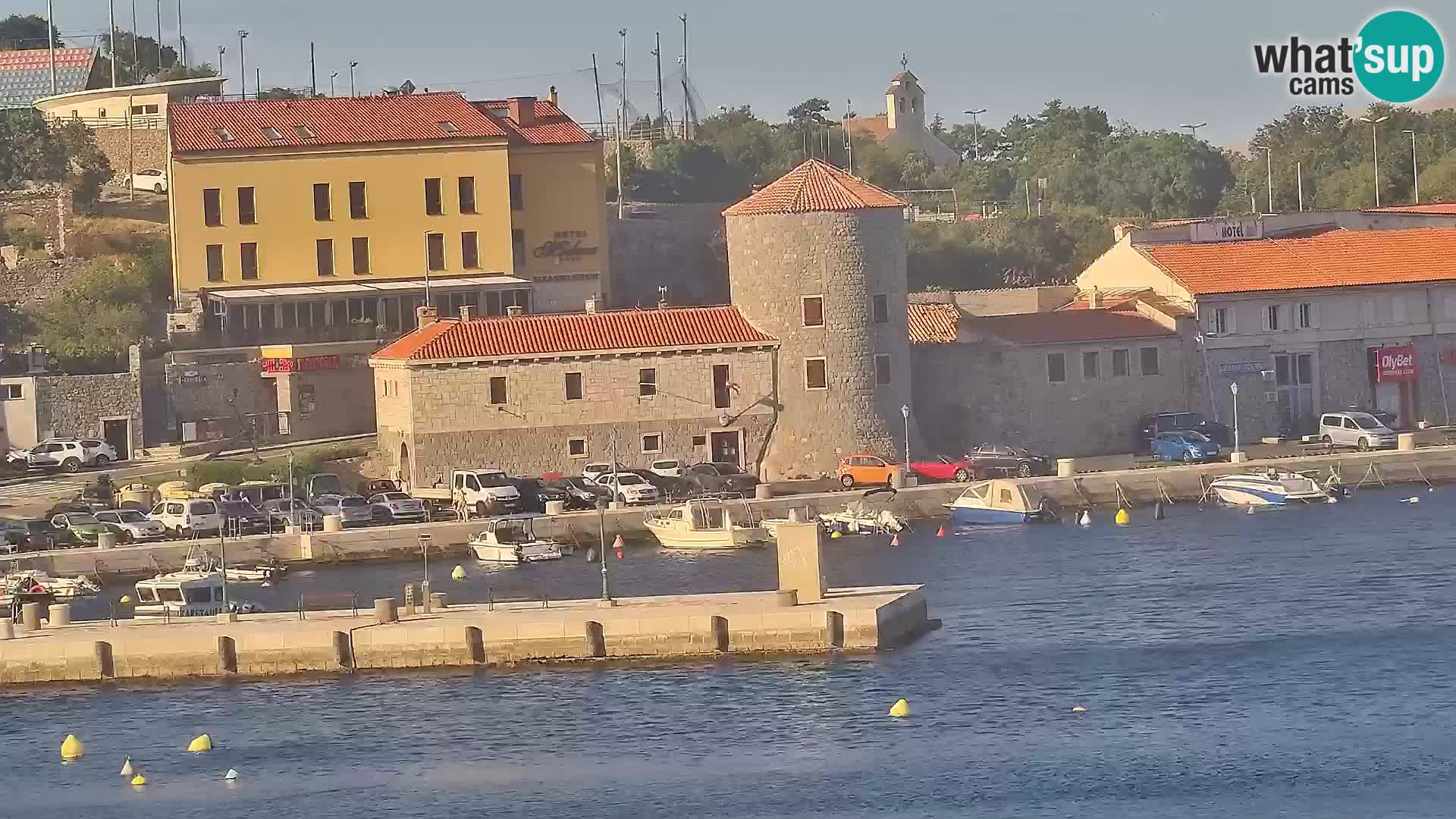 Senj Spletna kamera – pogled na obalo Senja