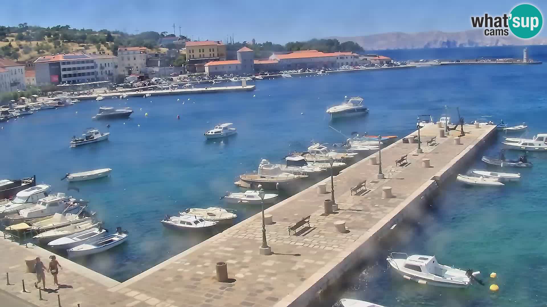 Senj Webcam – Panoramic view of Senj riva