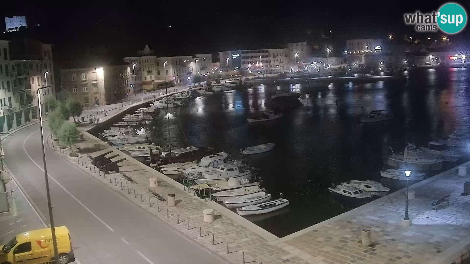 Senj Webcam – Panoramic view of Senj riva