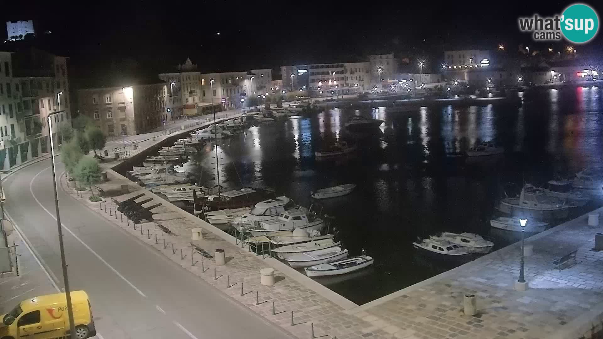 Webcam Segna – Panorama dell’lungomare di Senj