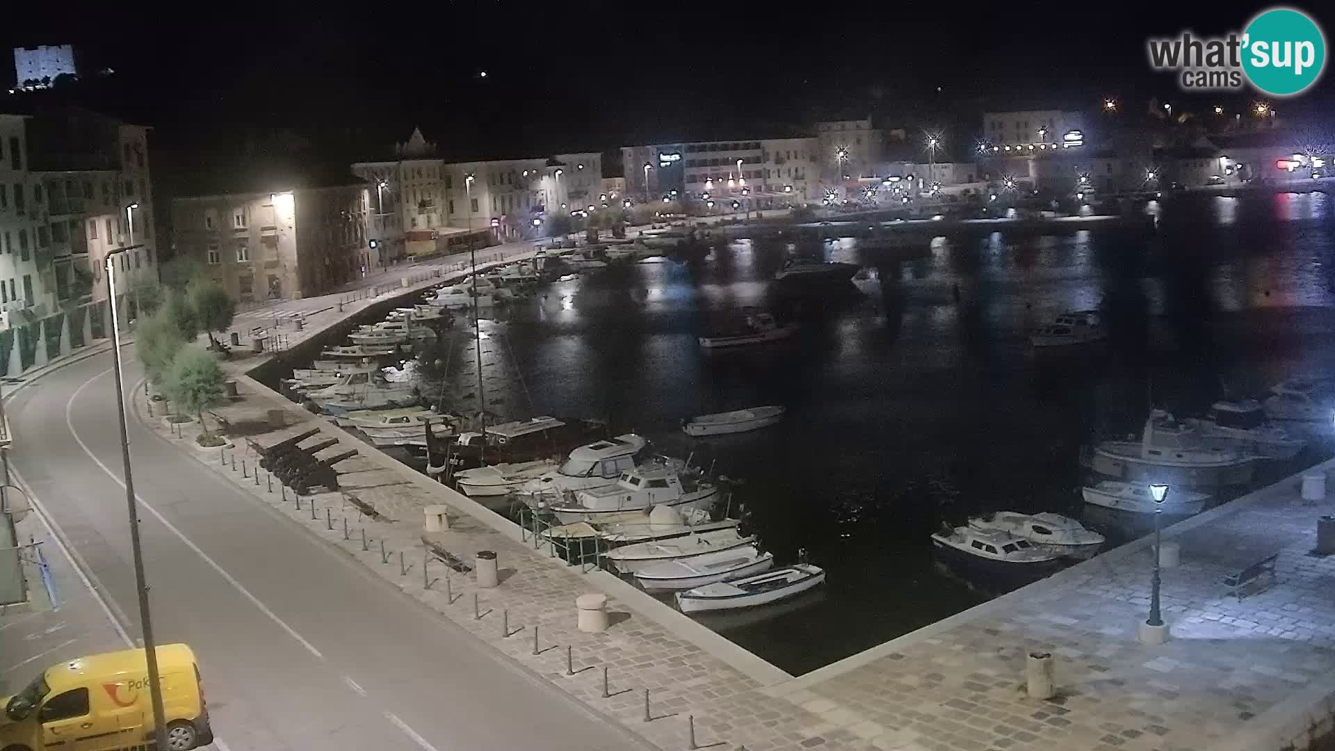 Senj Webcam – Panoramic view of Senj riva