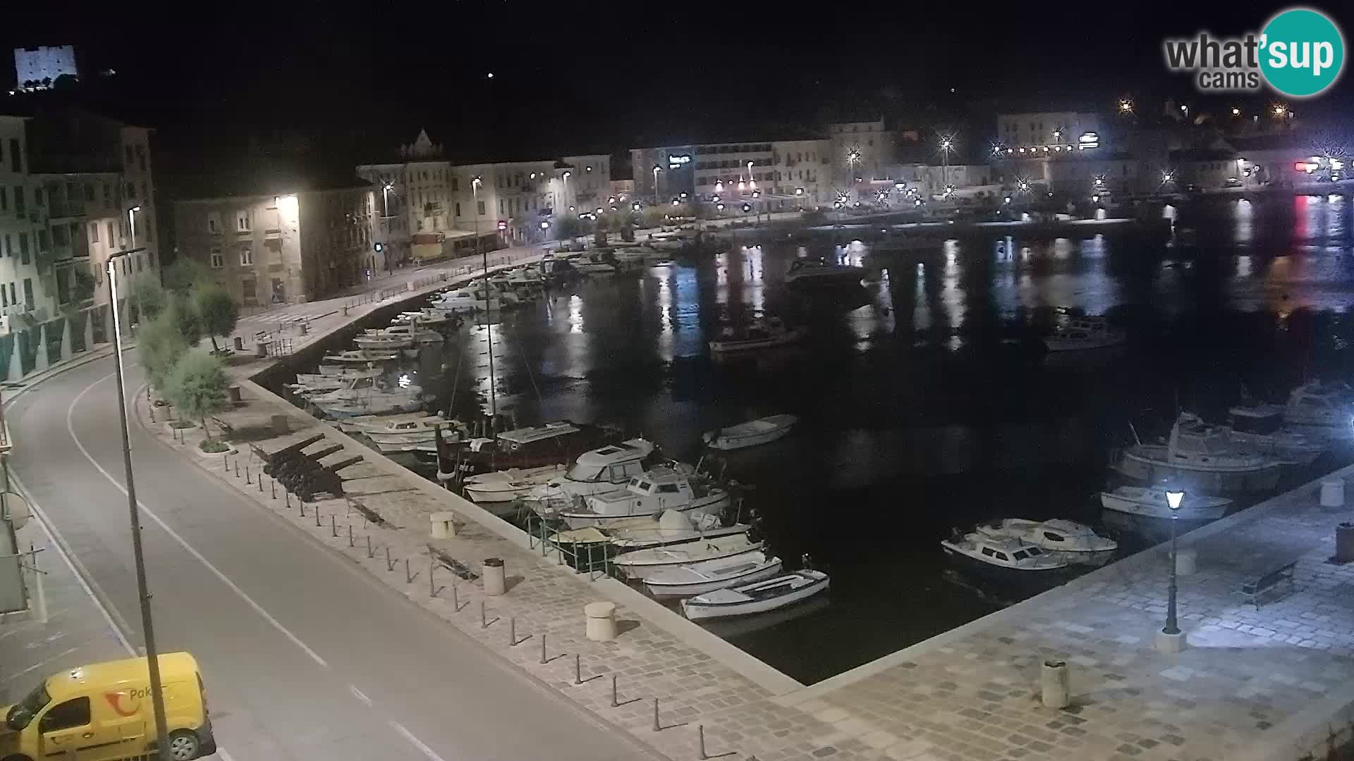 Webcam Segna – Panorama dell’lungomare di Senj