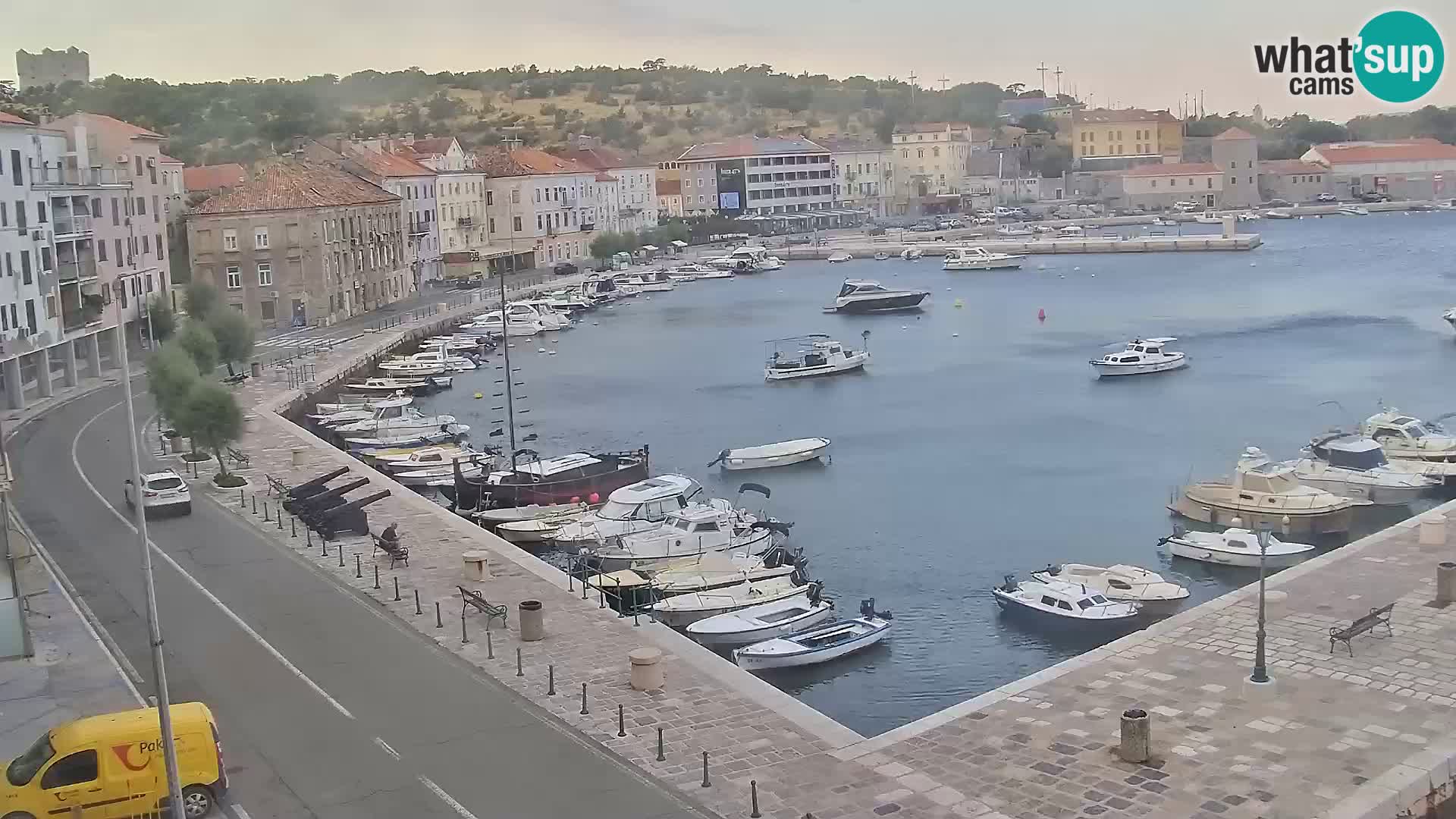 Senj Webcam – Panoramic view of Senj riva