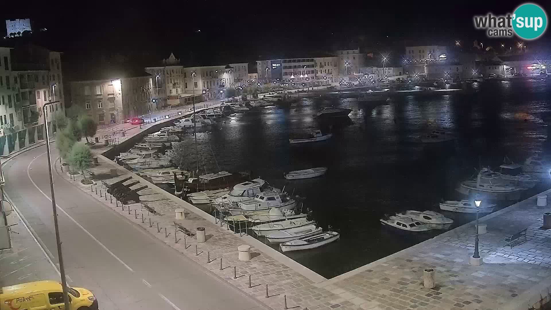 Webcam Segna – Panorama dell’lungomare di Senj