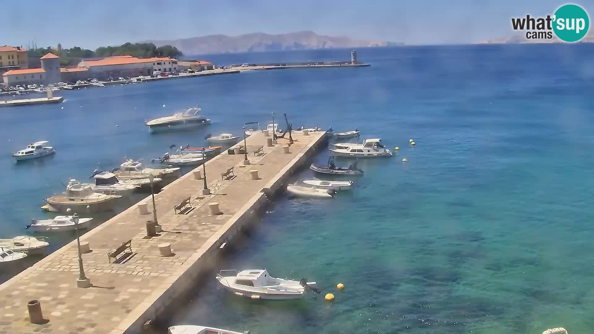 Senj Webcam – Panoramic view of Senj riva