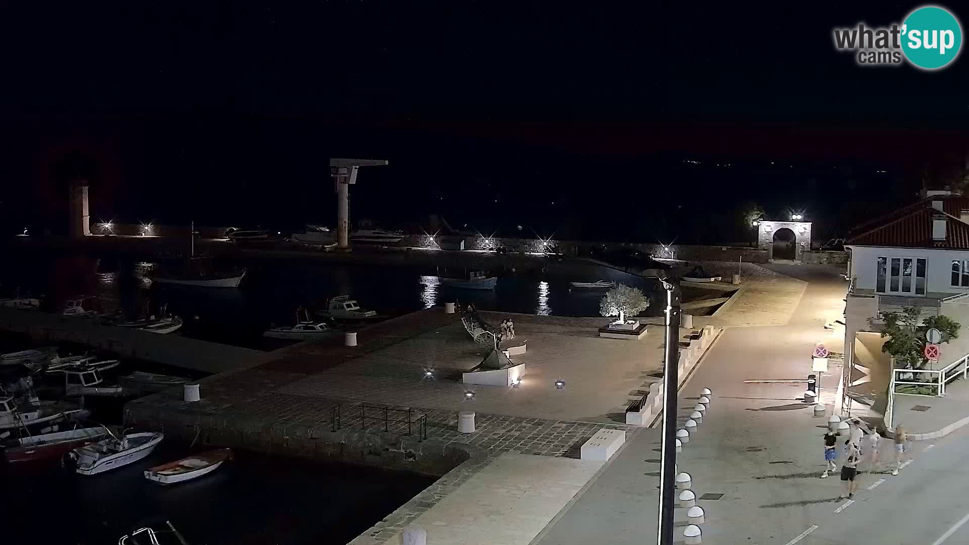 Senj Webcam – Panoramic view of Senj riva