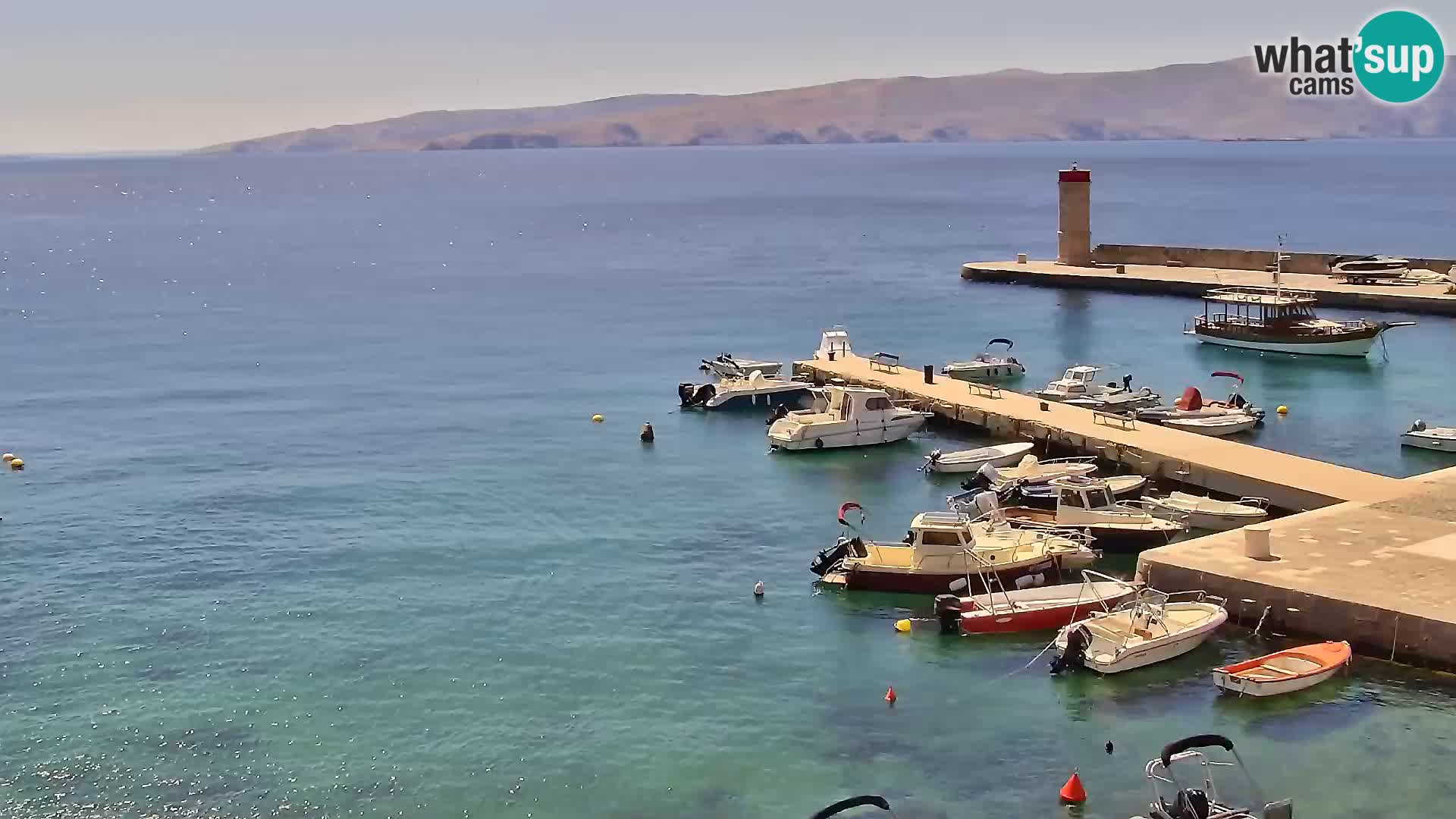 Kamera u živo Senj – Panoramski pogled na senjsku rivu