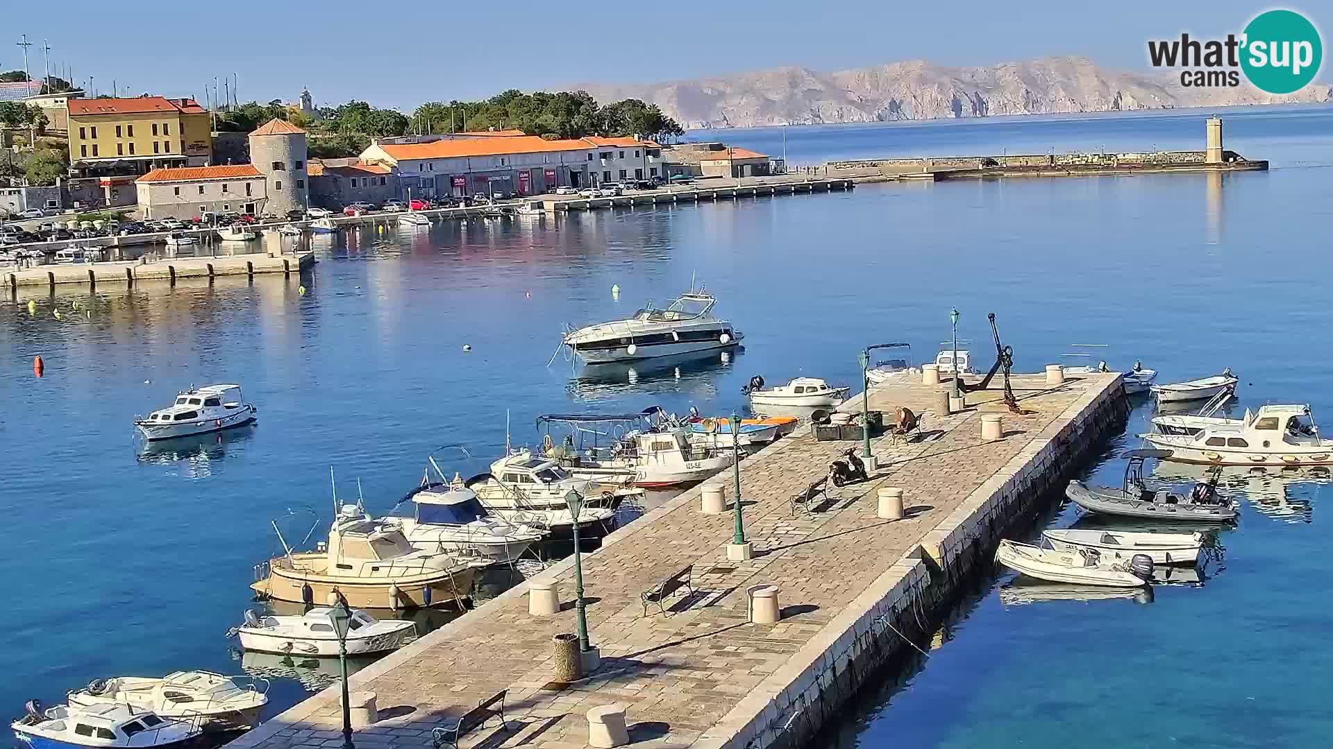 Senj Webcam – Panoramic view of Senj riva