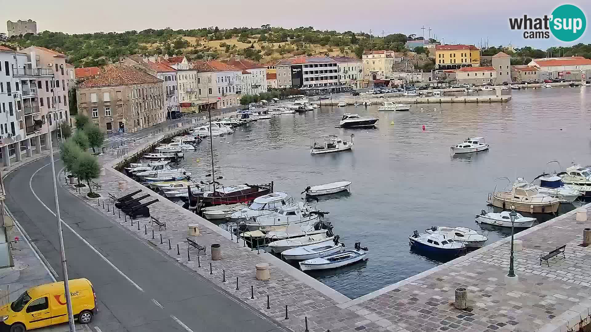 Webcam Segna – Panorama dell’lungomare di Senj