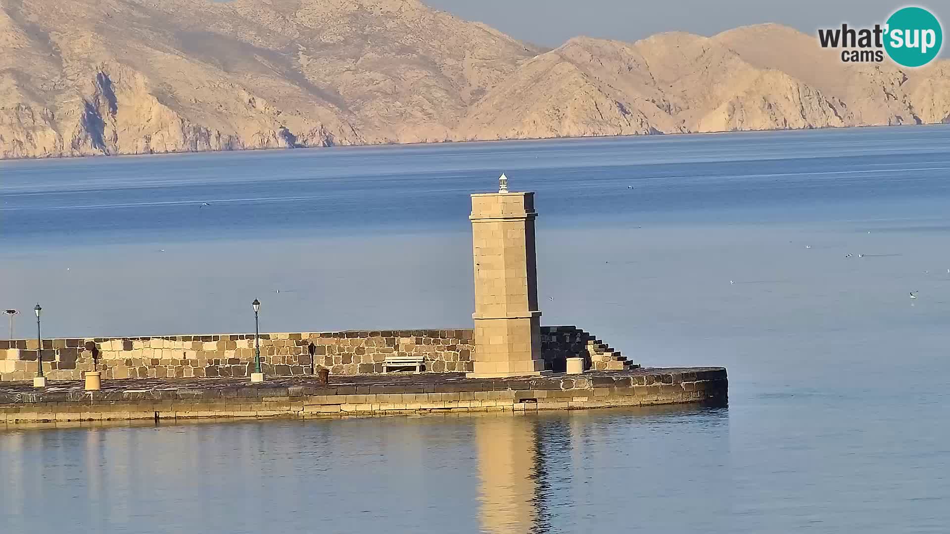 Senj Webcam – Panoramic view of Senj riva