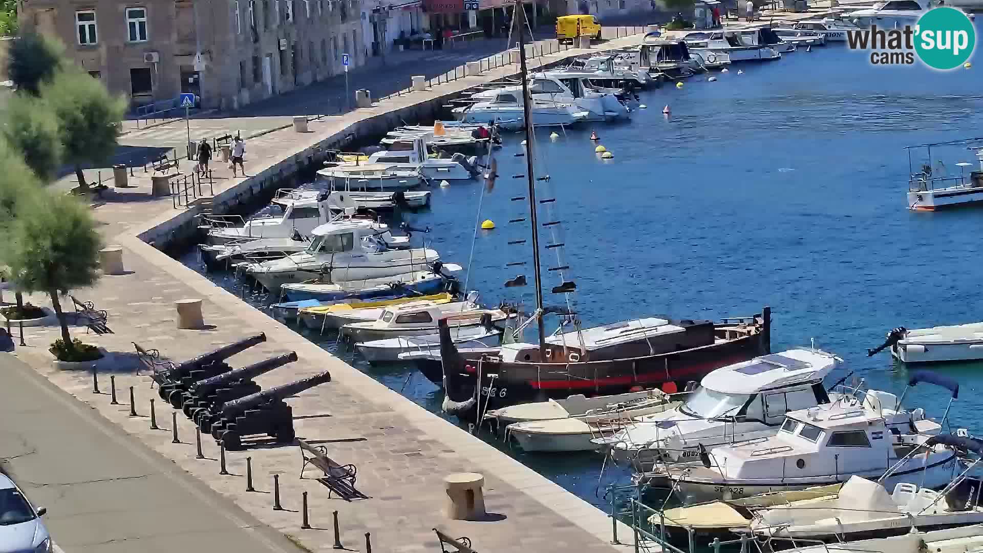 Senj Webcam – Panoramic view of Senj riva