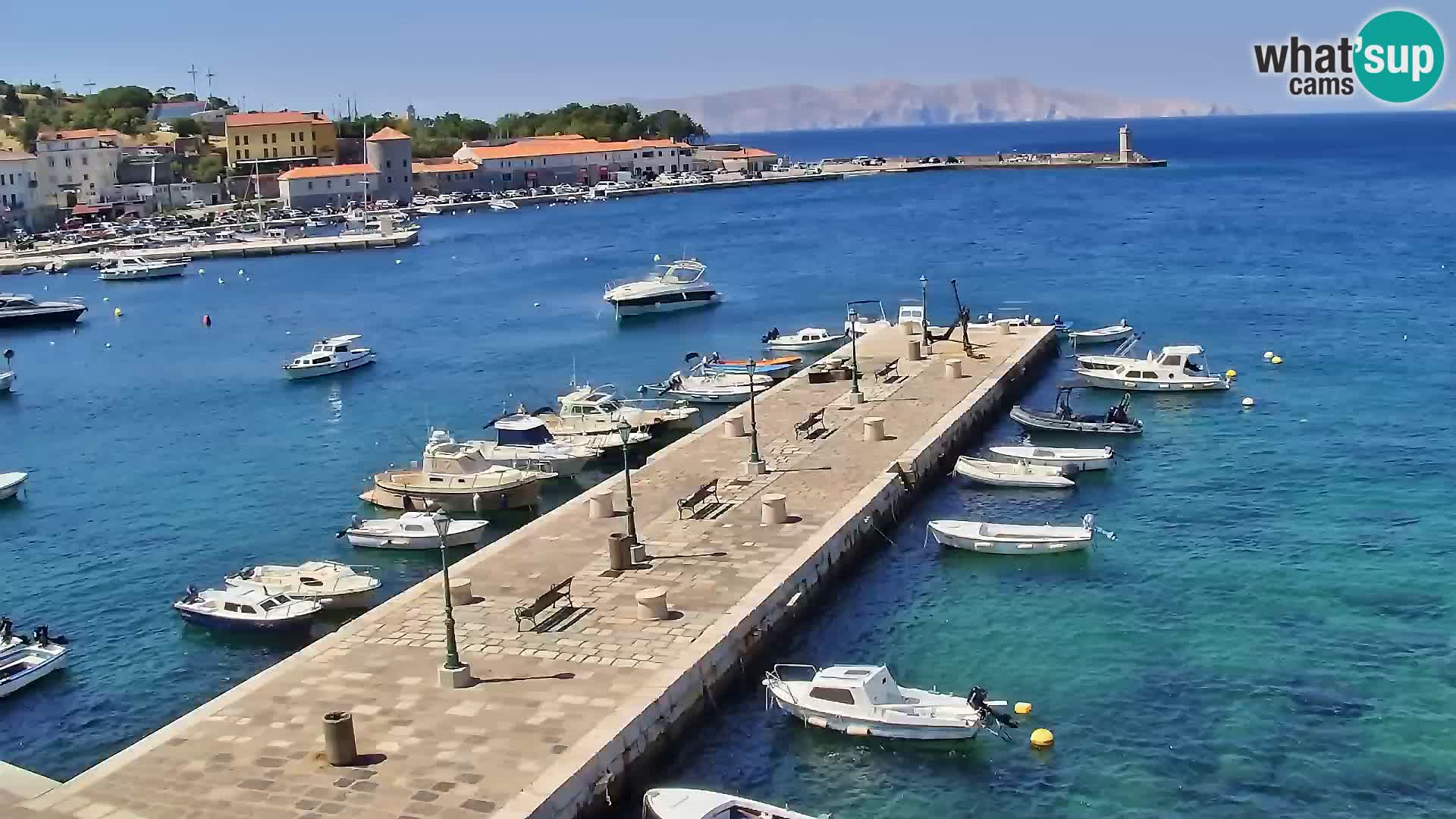 Senj Webcam – Panoramic view of Senj riva