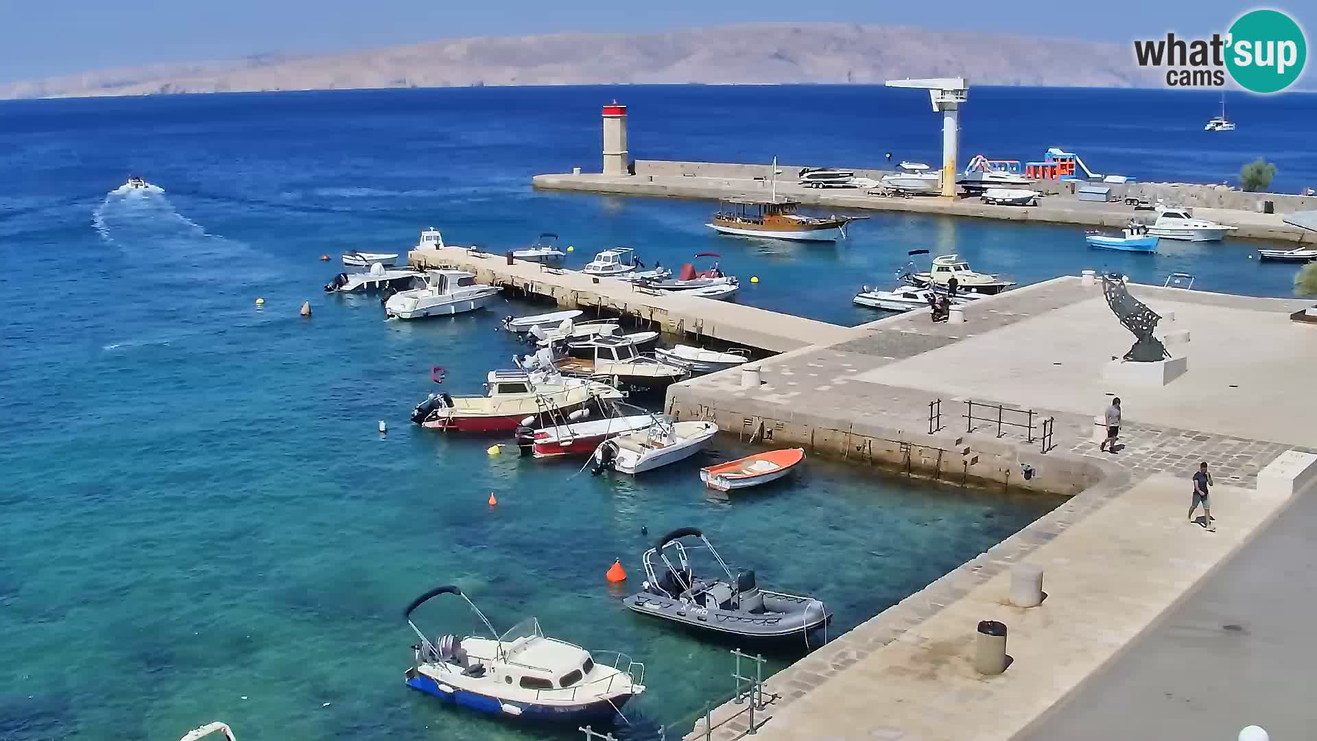 Senj Webcam – Panoramic view of Senj riva