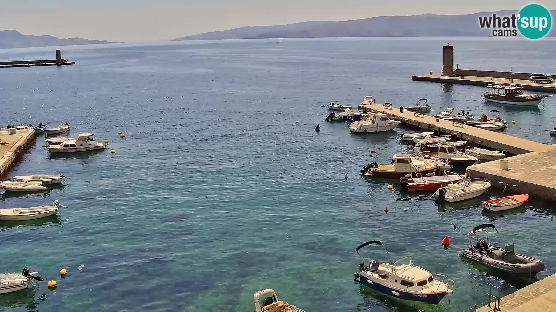 Webcam Segna – Panorama dell’lungomare di Senj