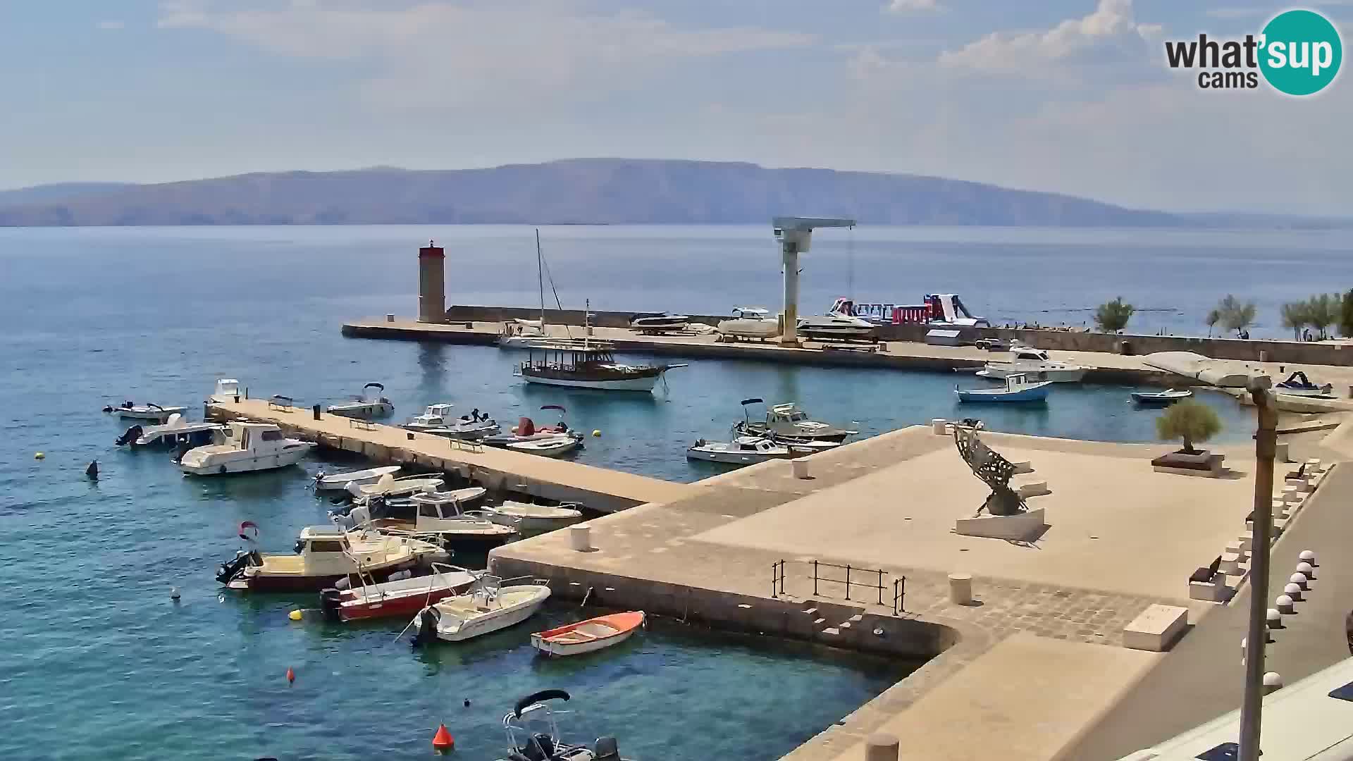 Webcam Segna – Panorama dell’lungomare di Senj