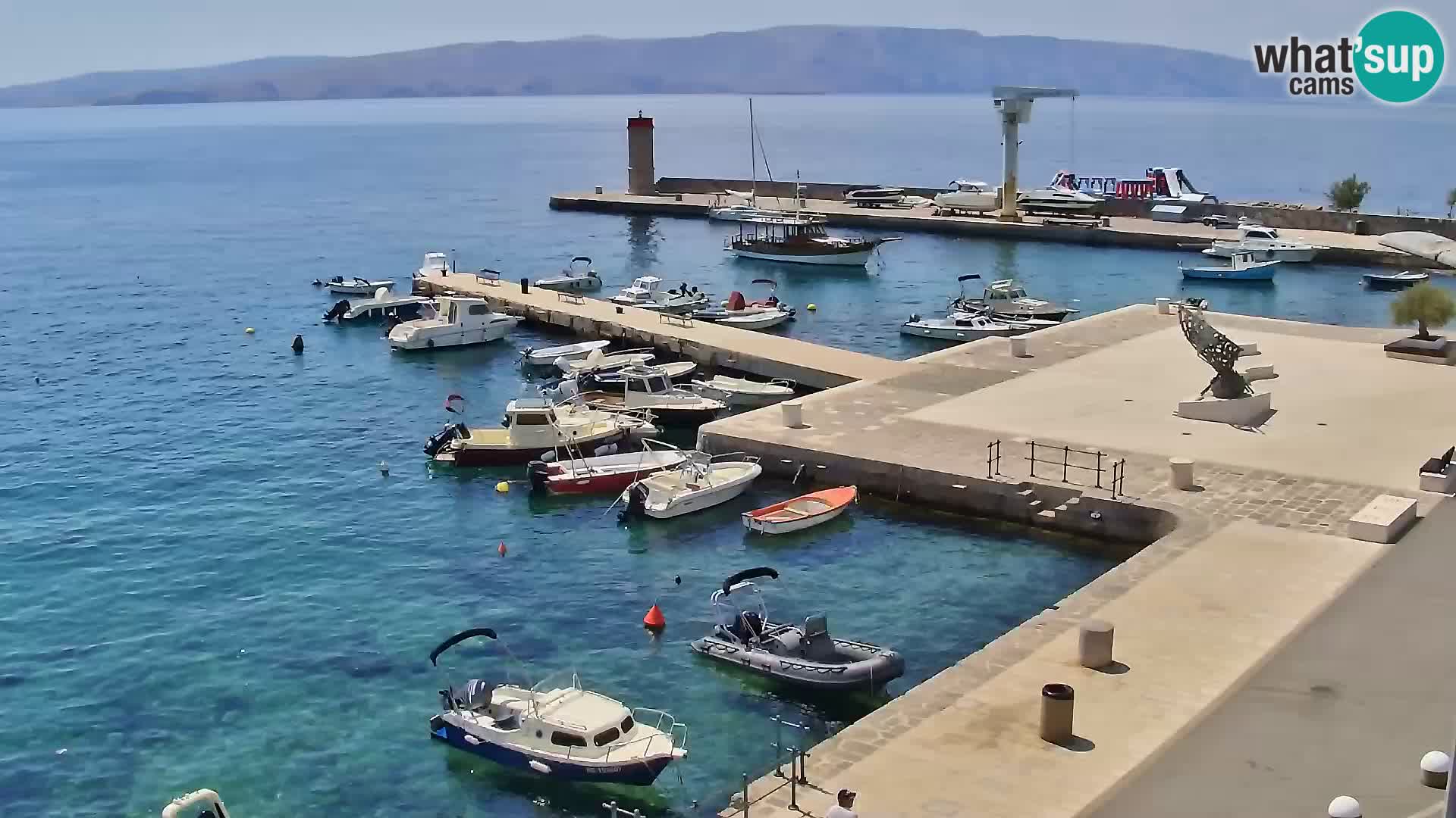 Senj Spletna kamera – pogled na obalo Senja