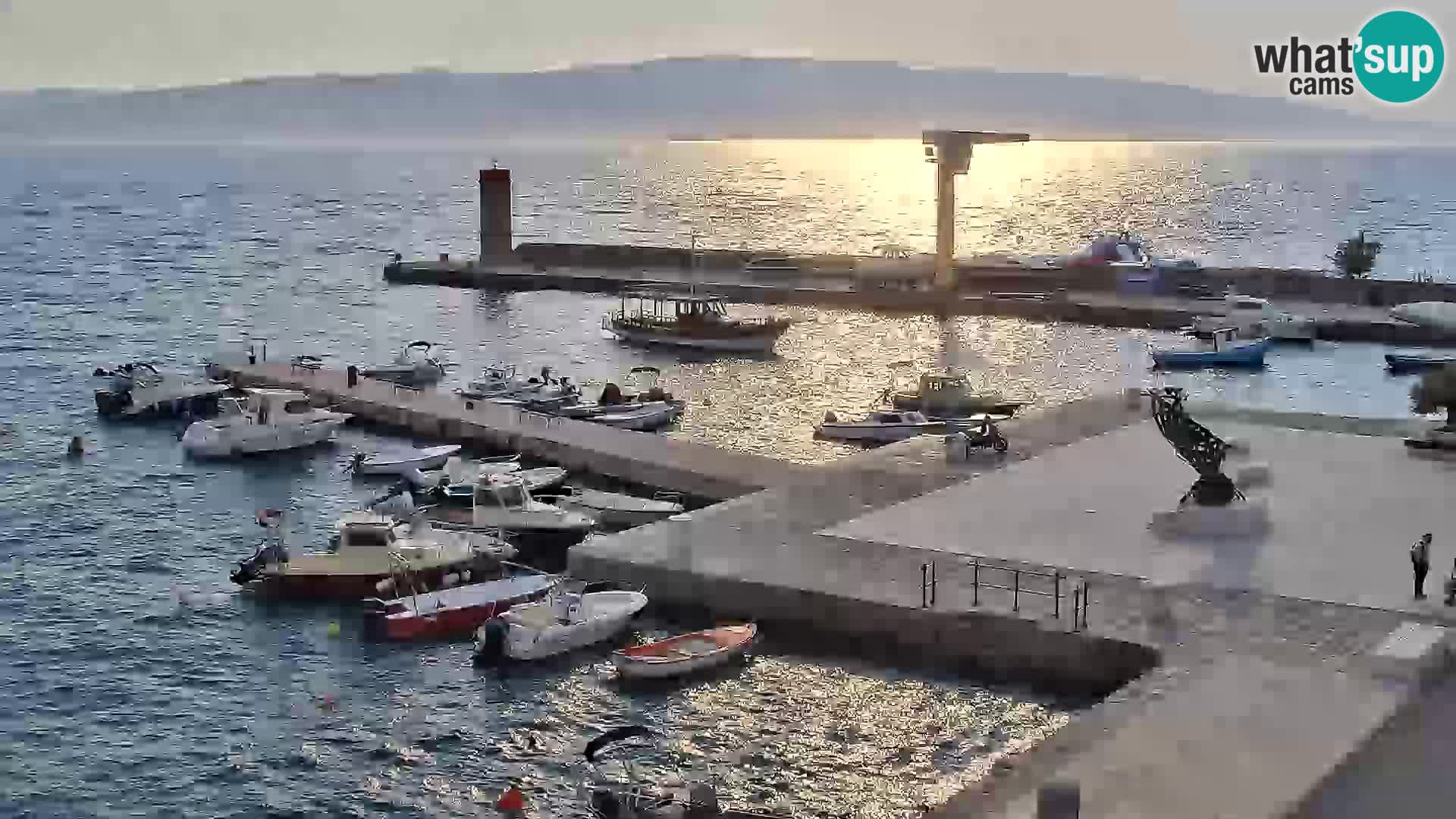 Senj Webcam – Panoramic view of Senj riva