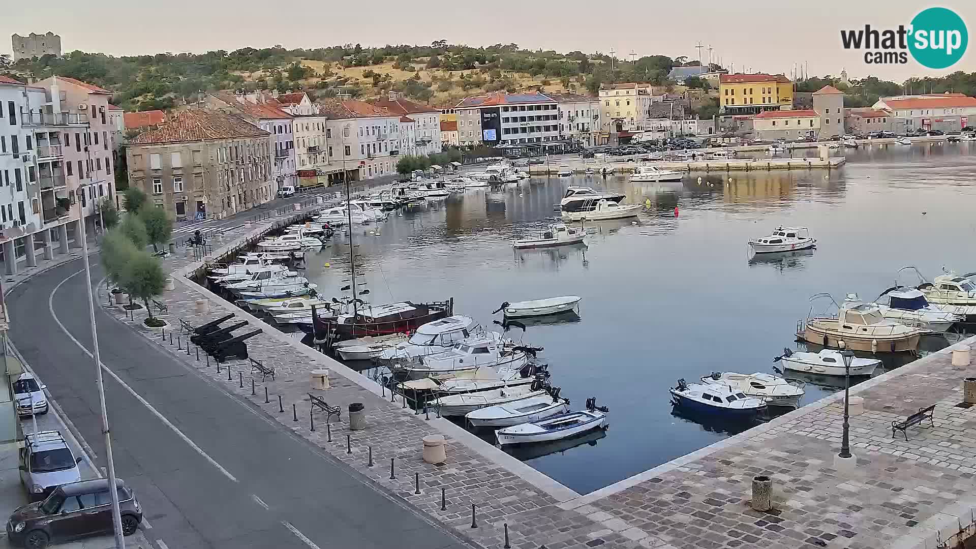 Senj Spletna kamera – pogled na obalo Senja