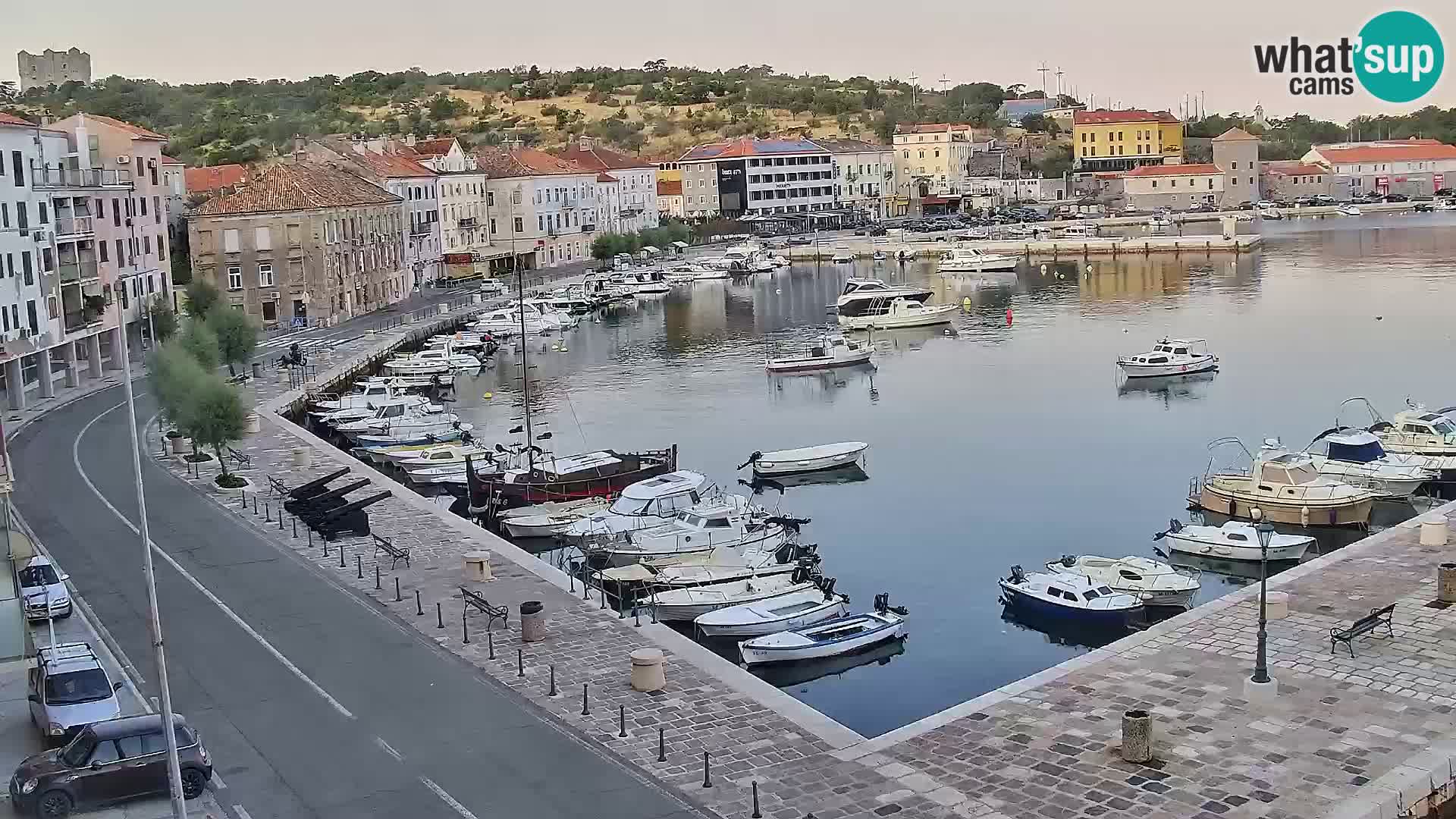 Webcam Segna – Panorama dell’lungomare di Senj