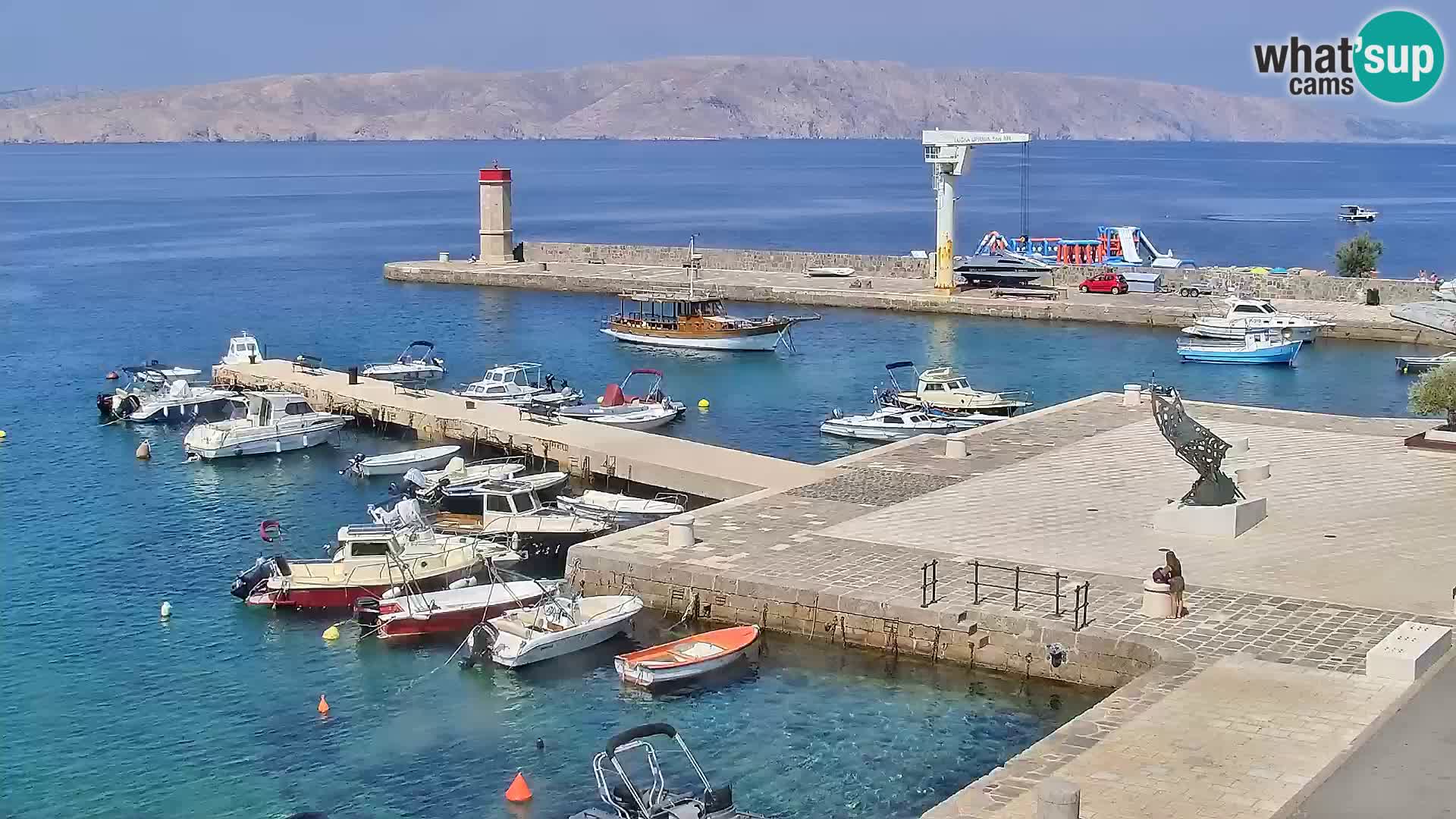 Senj Webcam – Panoramic view of Senj riva
