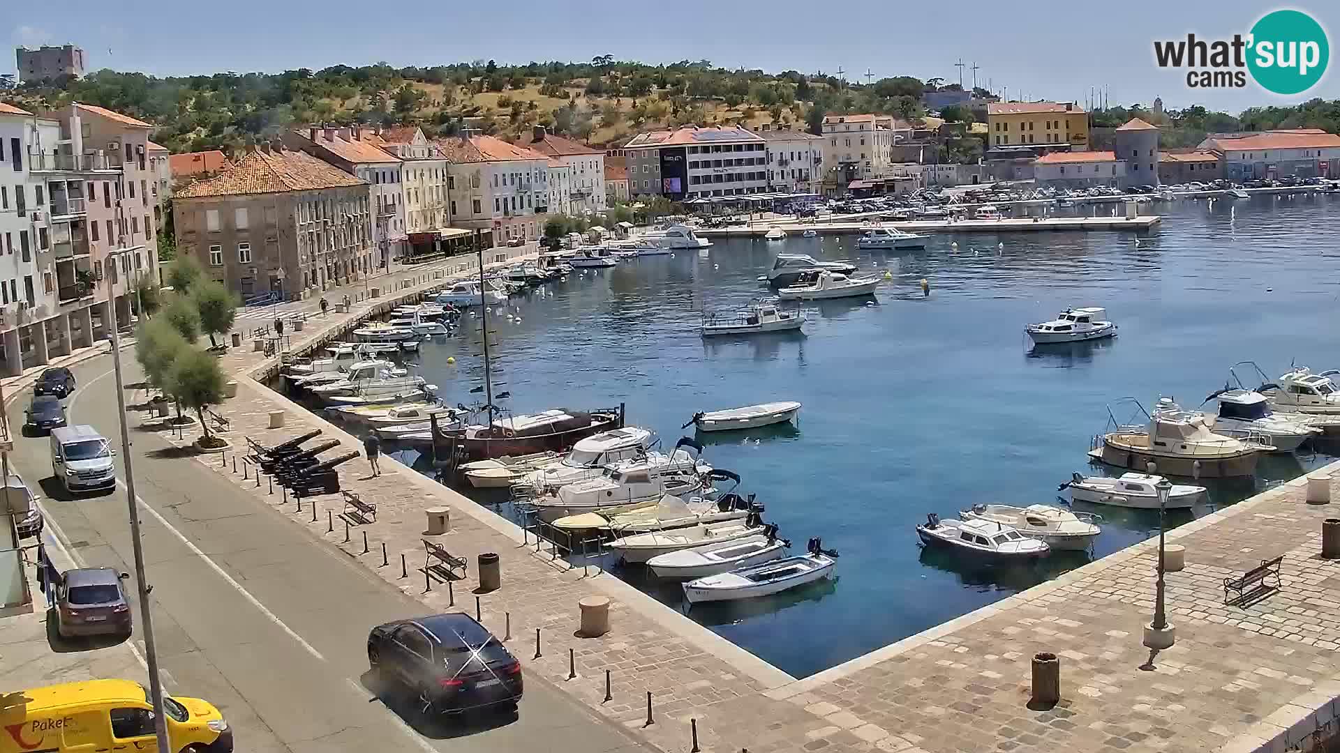 Senj Webcam – Panoramic view of Senj riva