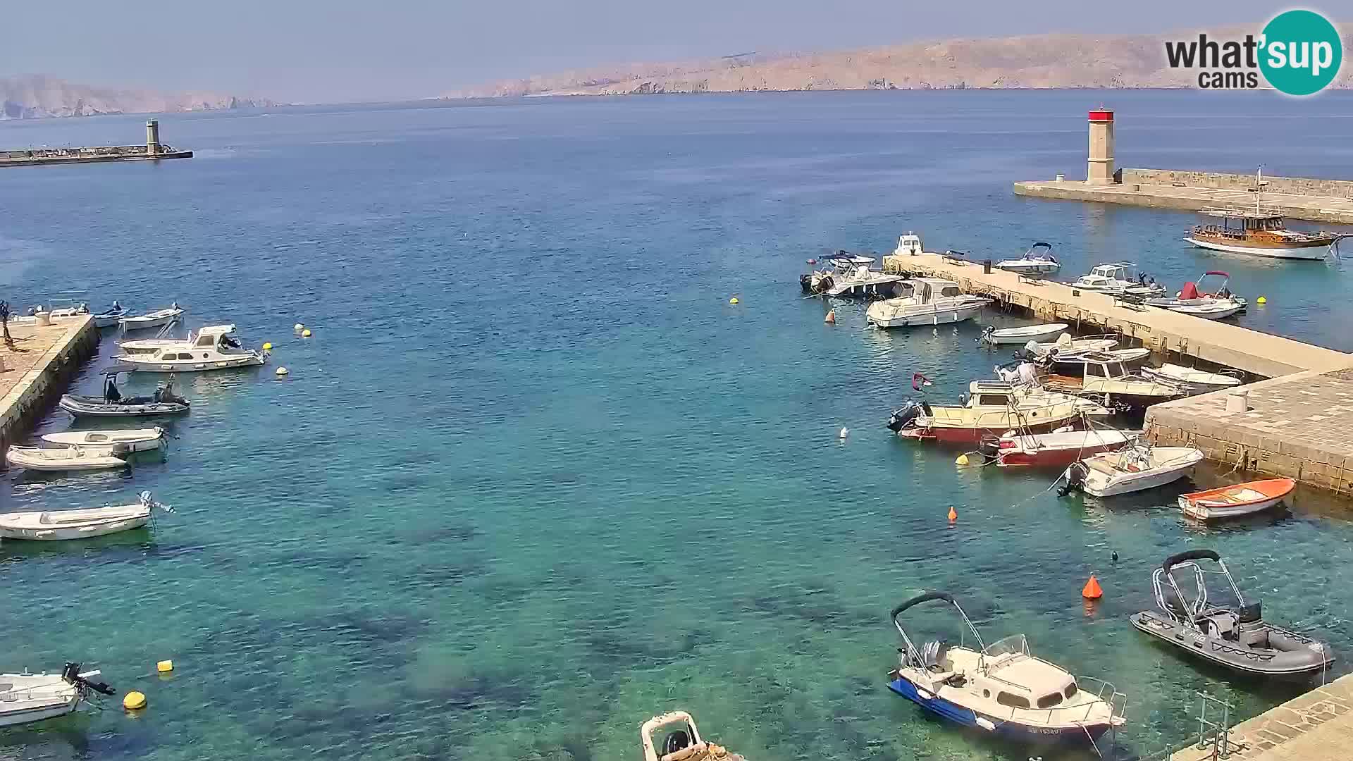 Senj Spletna kamera – pogled na obalo Senja