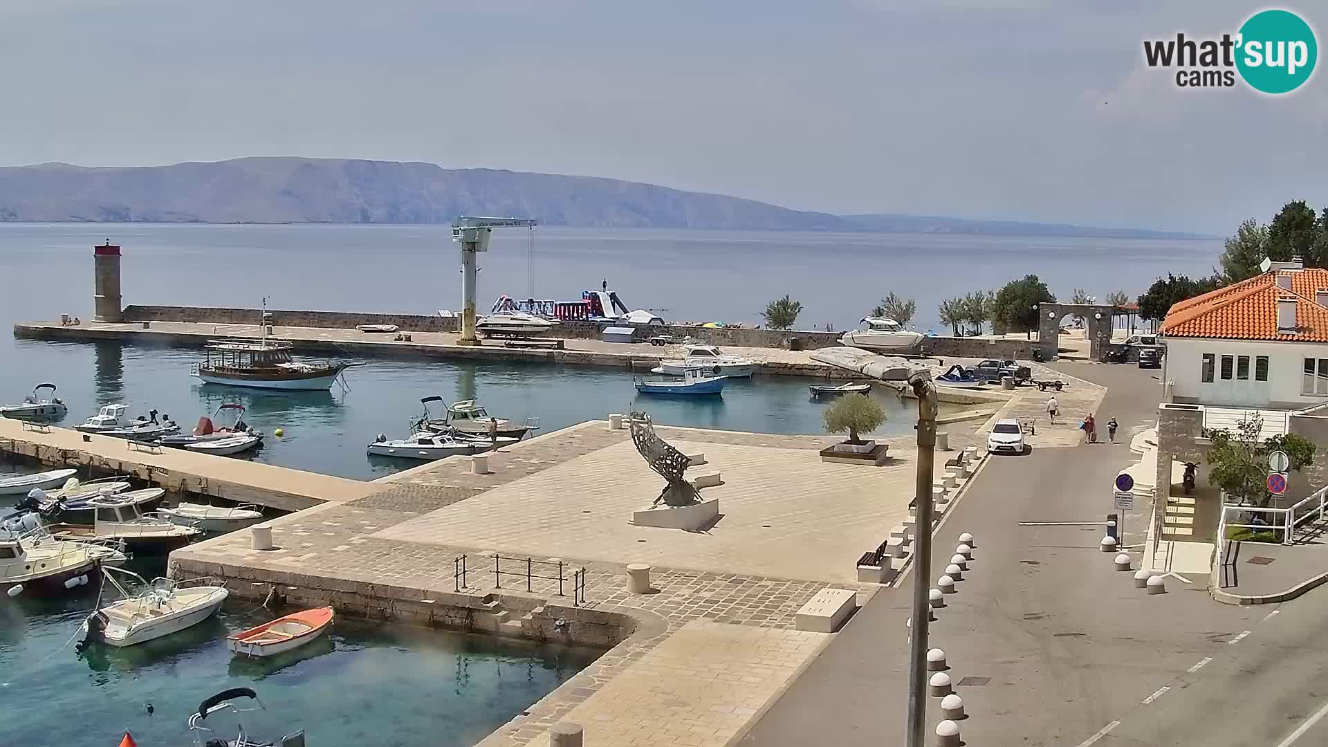 Senj Webcam – Panoramic view of Senj riva