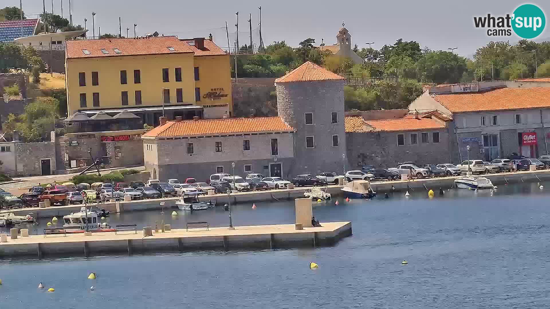 Senj camera en vivo – Vista panorámica de Senj riva