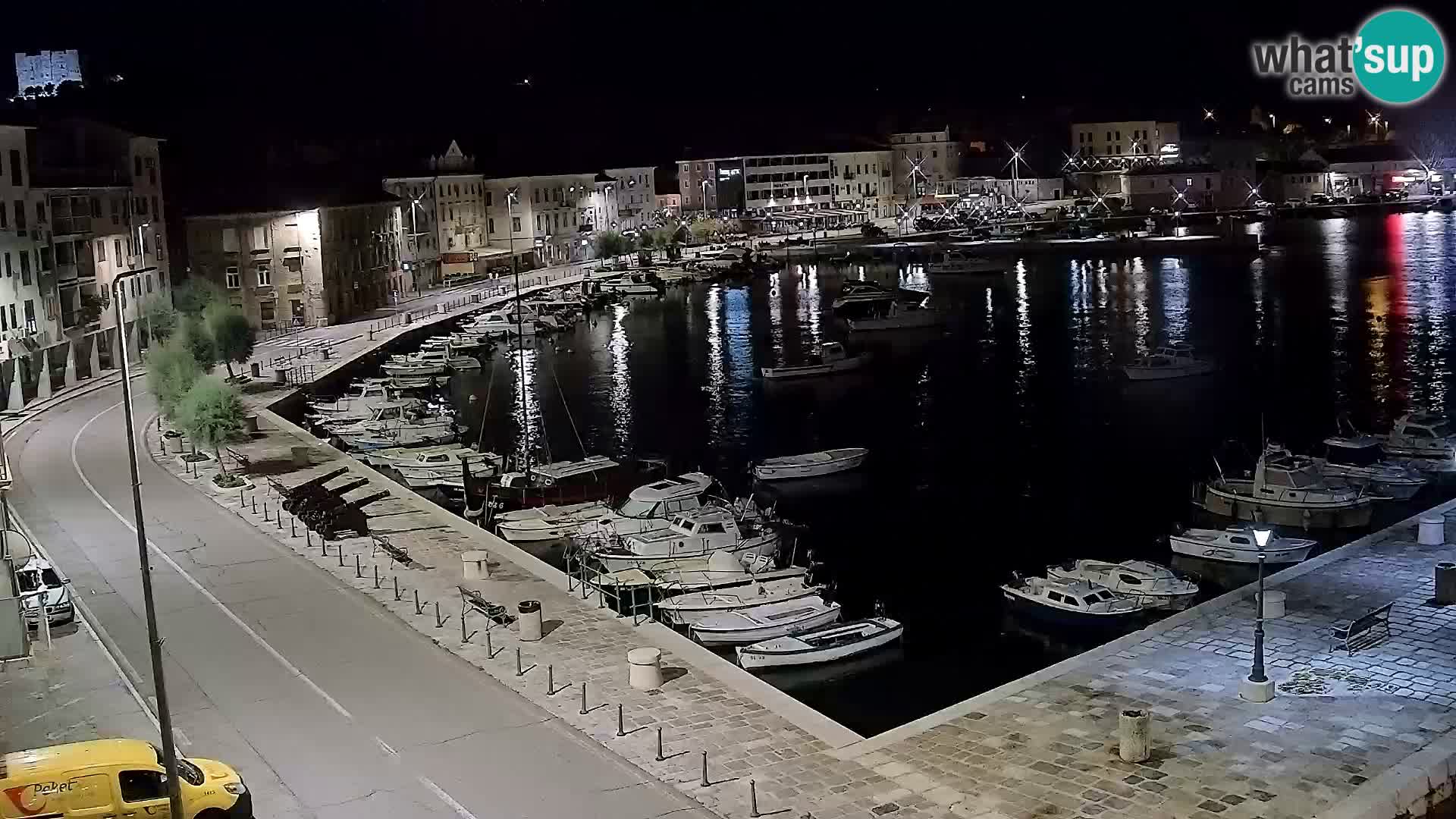 Senj Webcam – Panoramic view of Senj riva