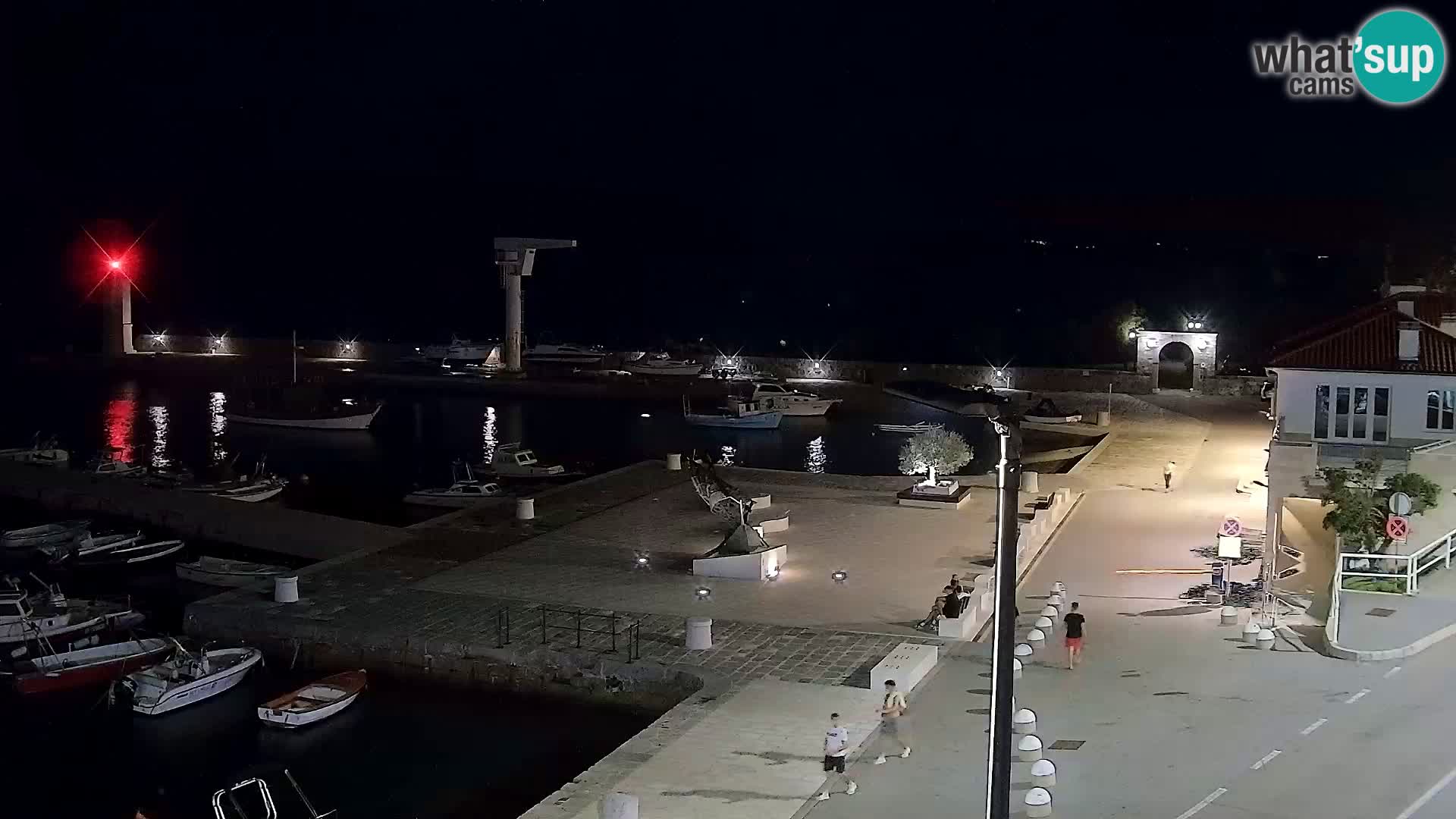 Senj Webcam – Panoramic view of Senj riva