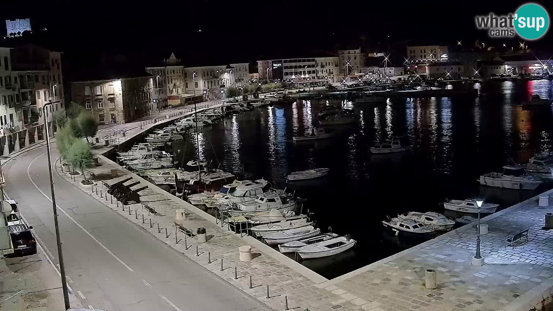 Senj Spletna kamera – pogled na obalo Senja