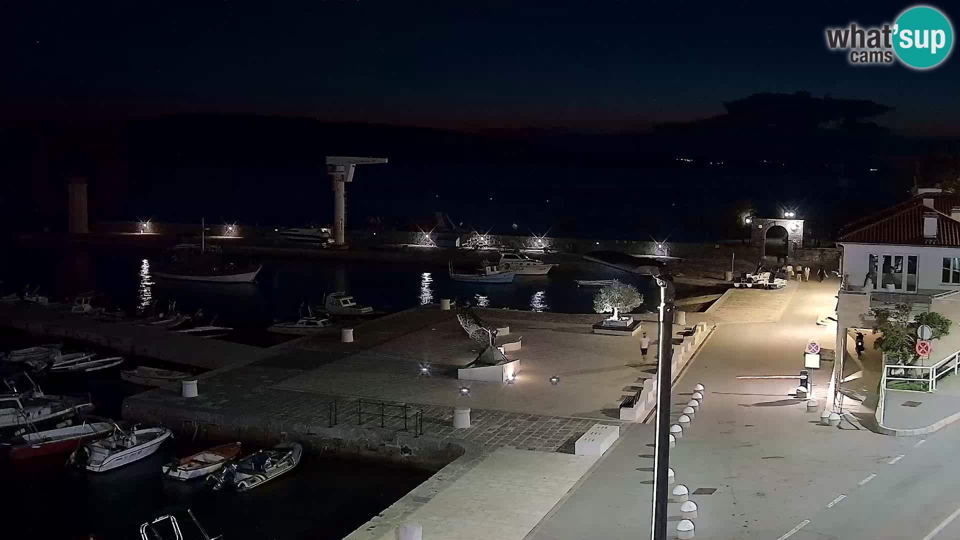 Senj Webcam – Panoramic view of Senj riva