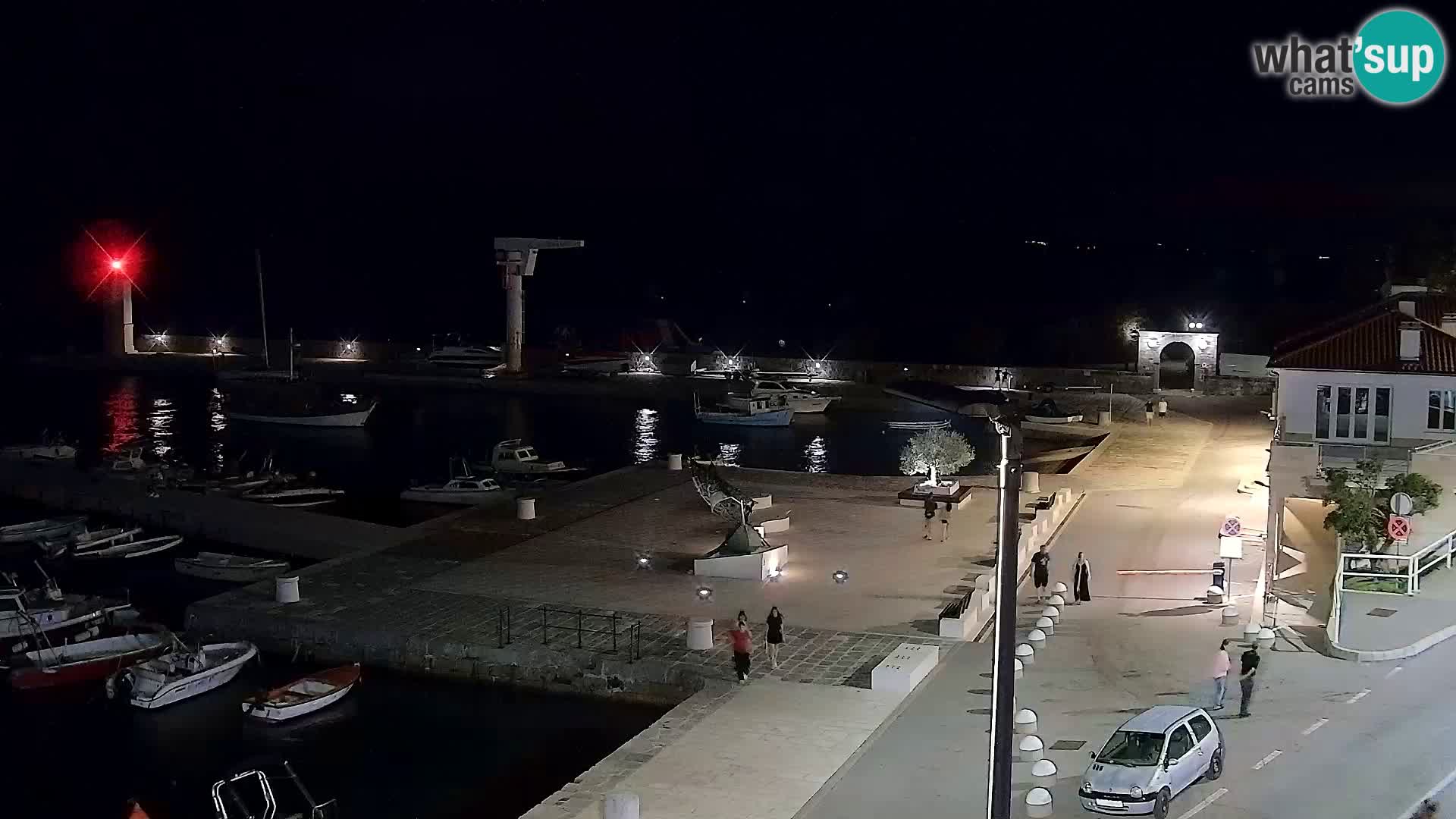 Senj Spletna kamera – pogled na obalo Senja