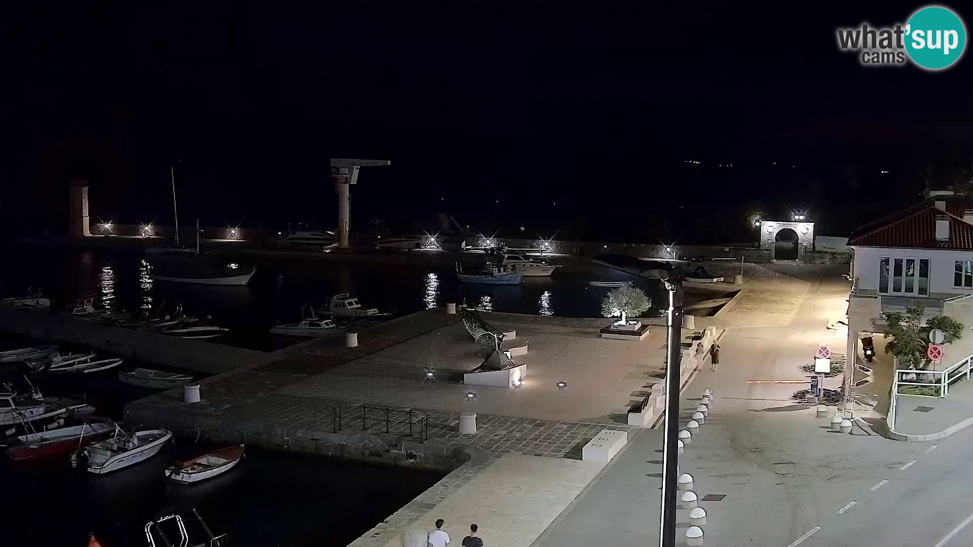 Webcam Segna – Panorama dell’lungomare di Senj