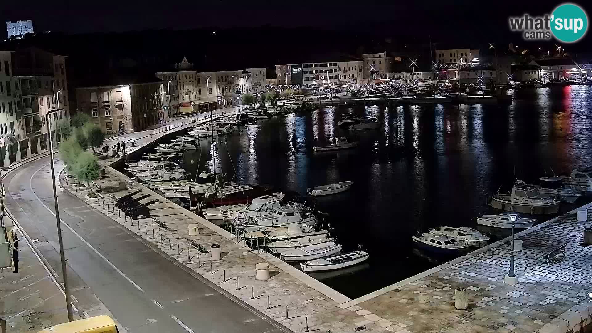 Senj camera en vivo – Vista panorámica de Senj riva
