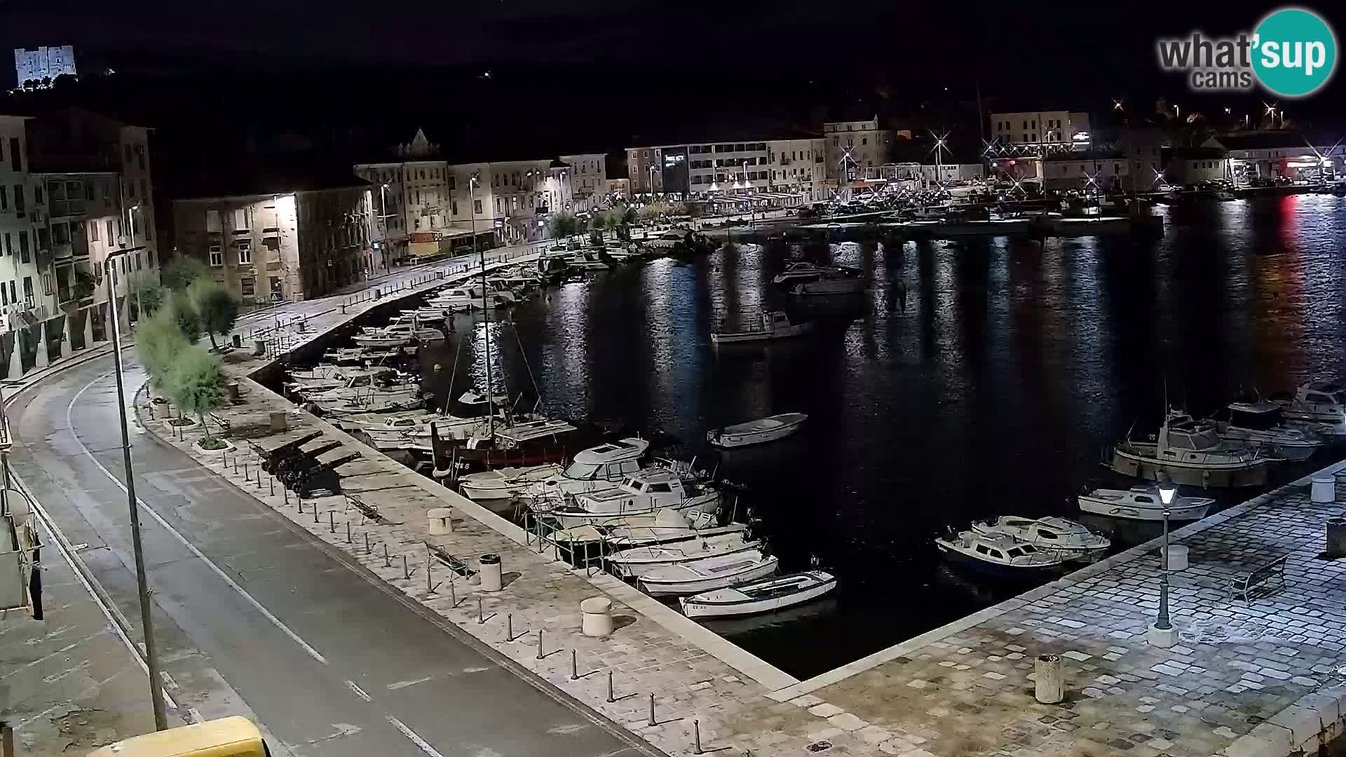 Webcam Segna – Panorama dell’lungomare di Senj