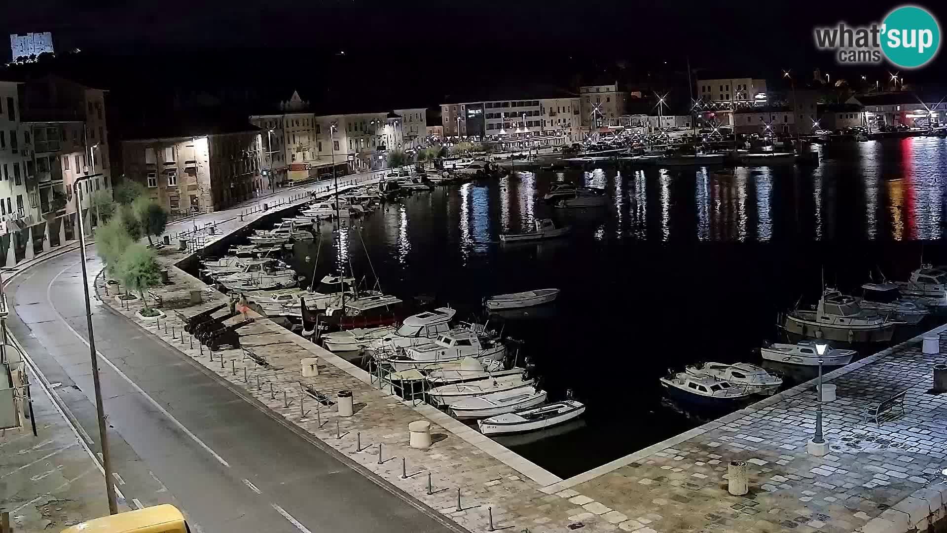 Senj camera en vivo – Vista panorámica de Senj riva