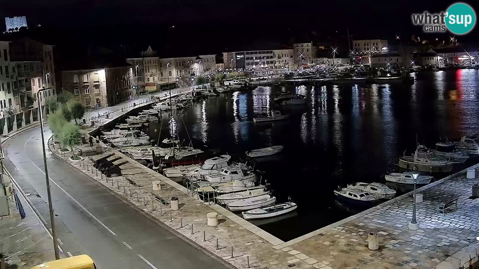 Senj Webcam – Panoramic view of Senj riva