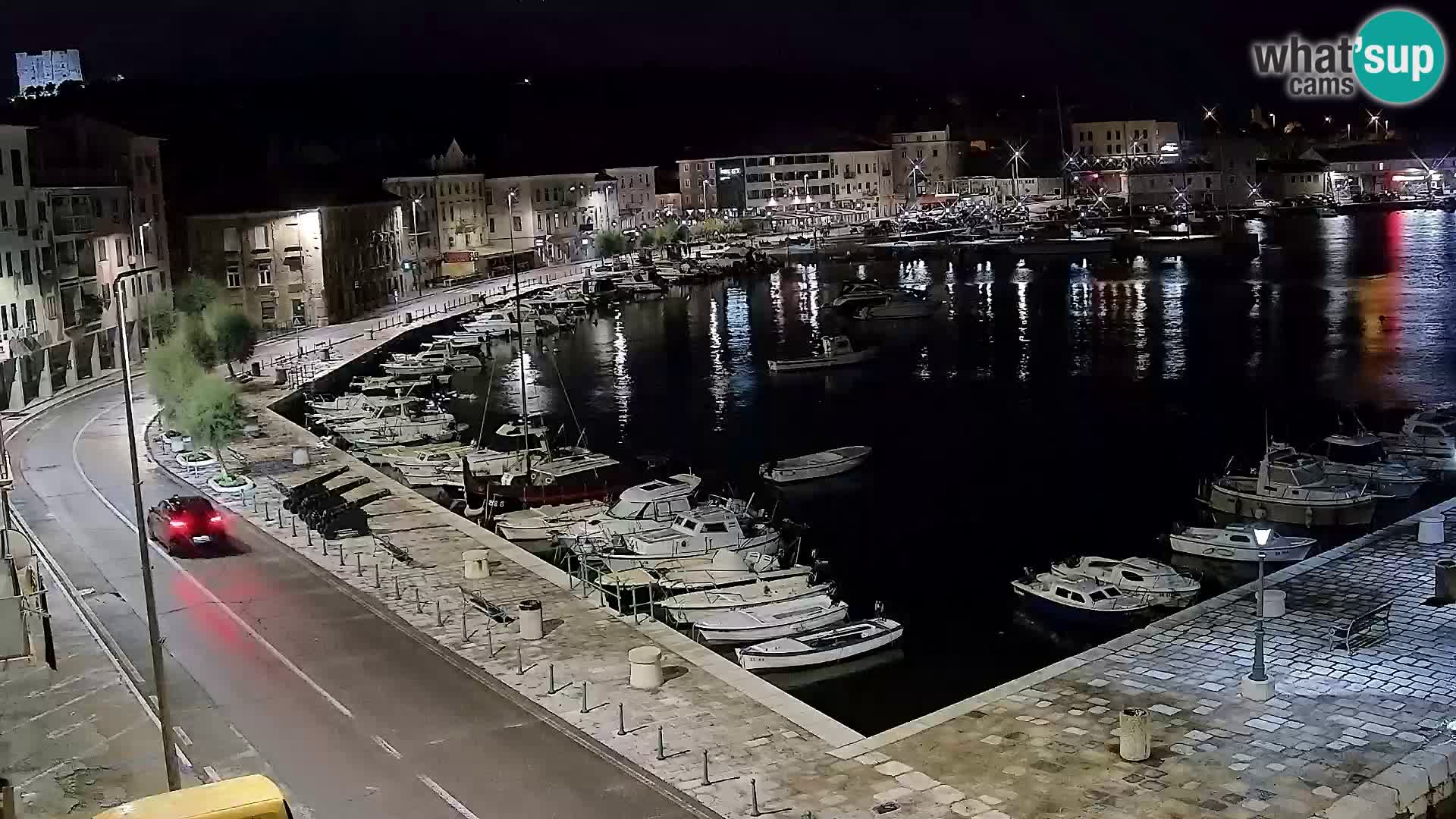 Webcam Segna – Panorama dell’lungomare di Senj
